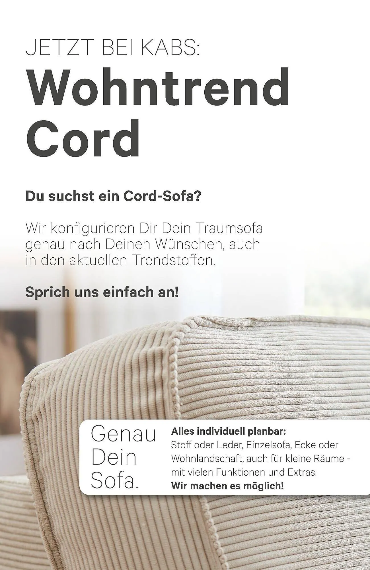 Kabs Polsterwelt Prospekt von 23. Mai bis 26. Juni 2025 - Prospekt seite 4