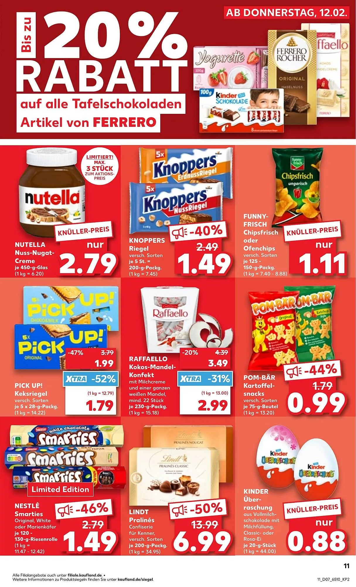Kaufland Prospekt von 12. Februar bis 18. Februar 2026 - Prospekt seite 11