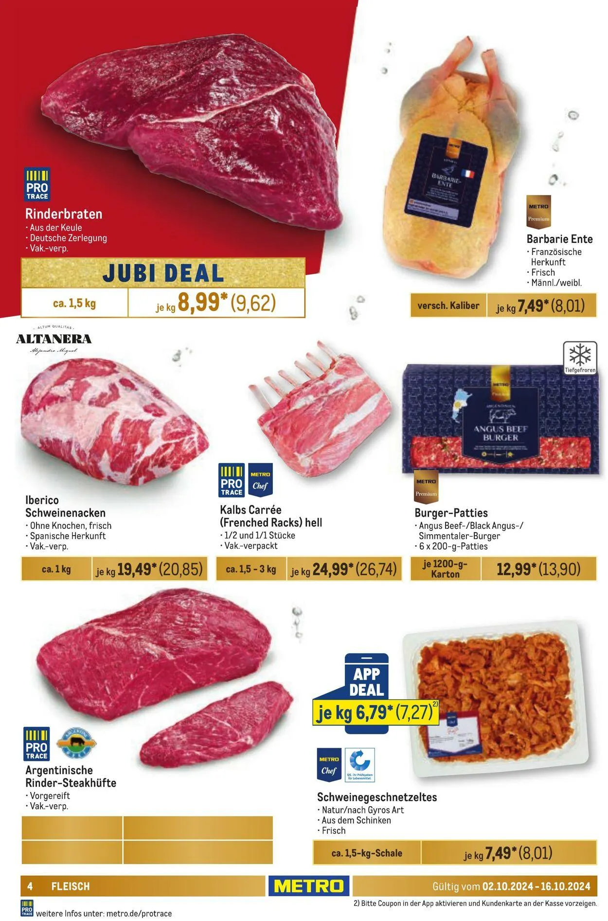 Metro Aktueller Prospekt von 1. Mai bis 15. Mai 2025 - Prospekt seite 4