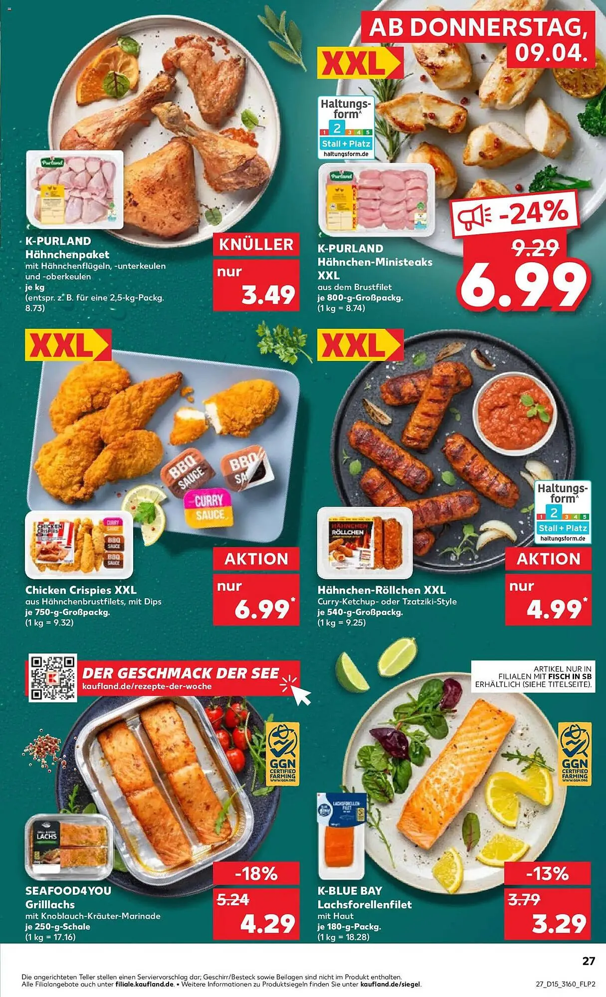 Kaufland Prospekt von 9. April bis 15. April 2026 - Prospekt seite 27