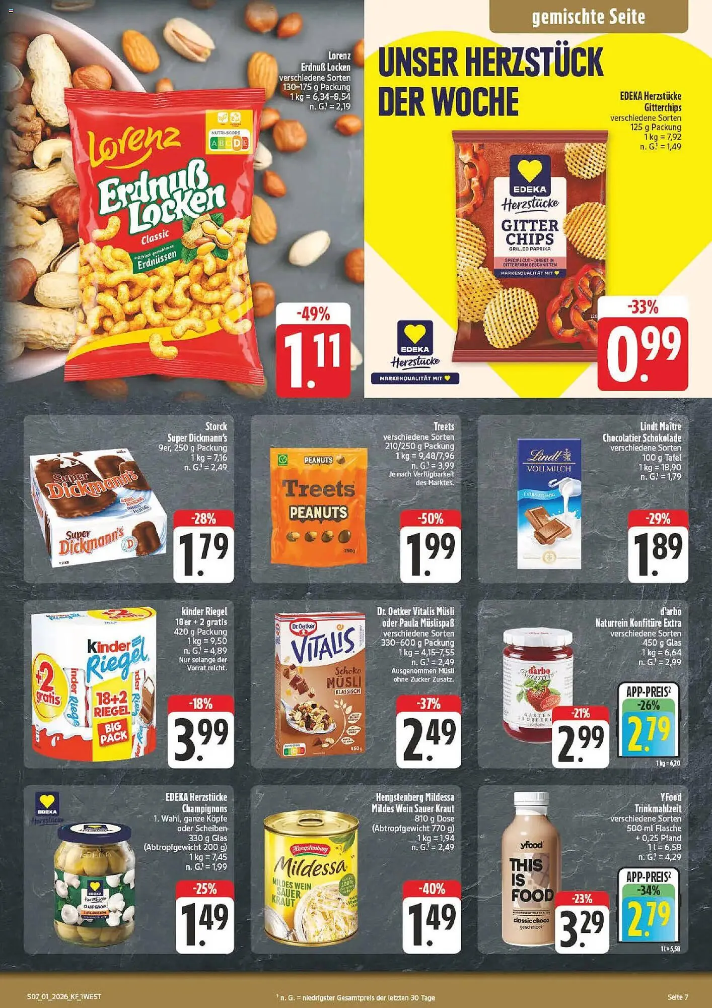 Nah & gut Prospekt von 29. Dezember bis 3. Januar 2026 - Prospekt seite 7