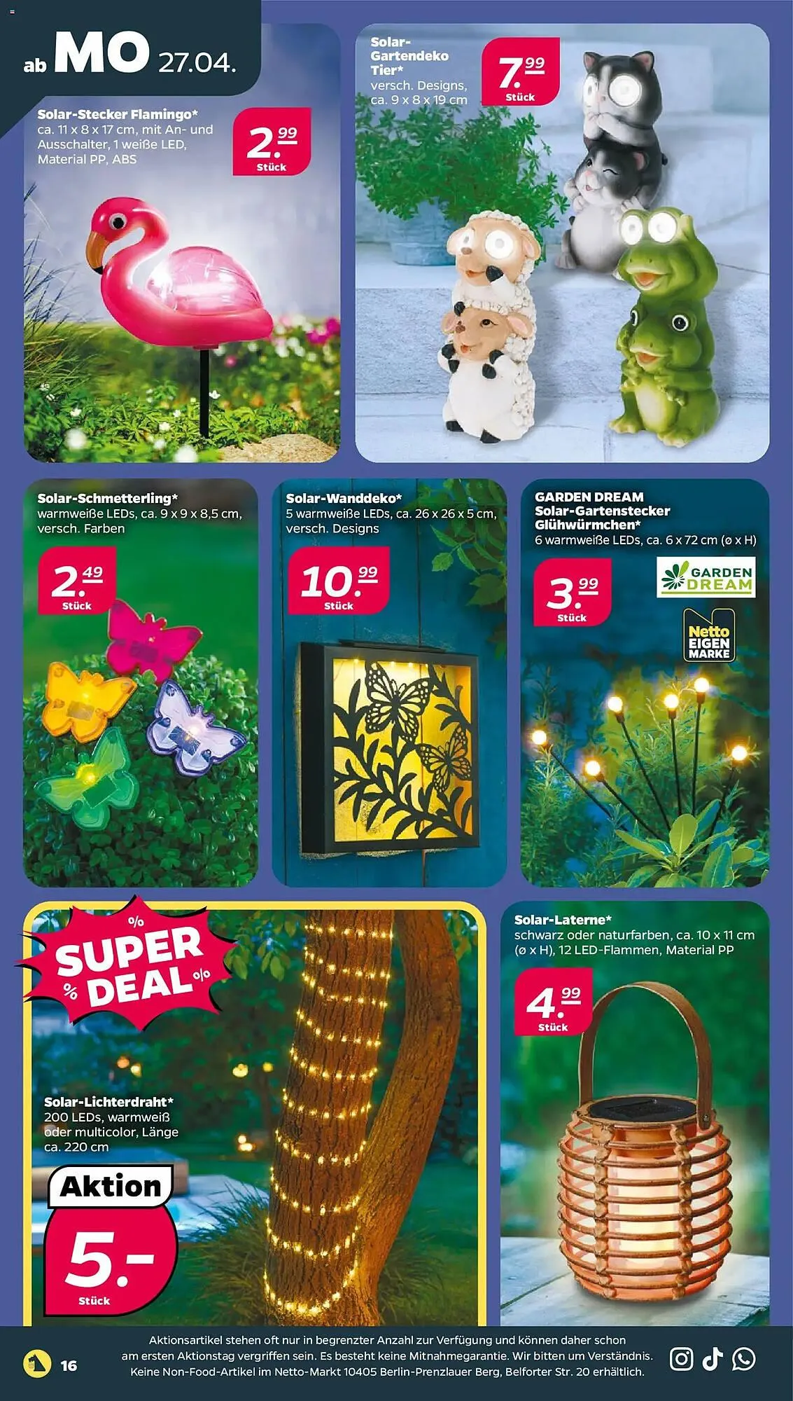 NETTO Prospekt von 27. April bis 2. Mai 2026 - Prospekt seite 20