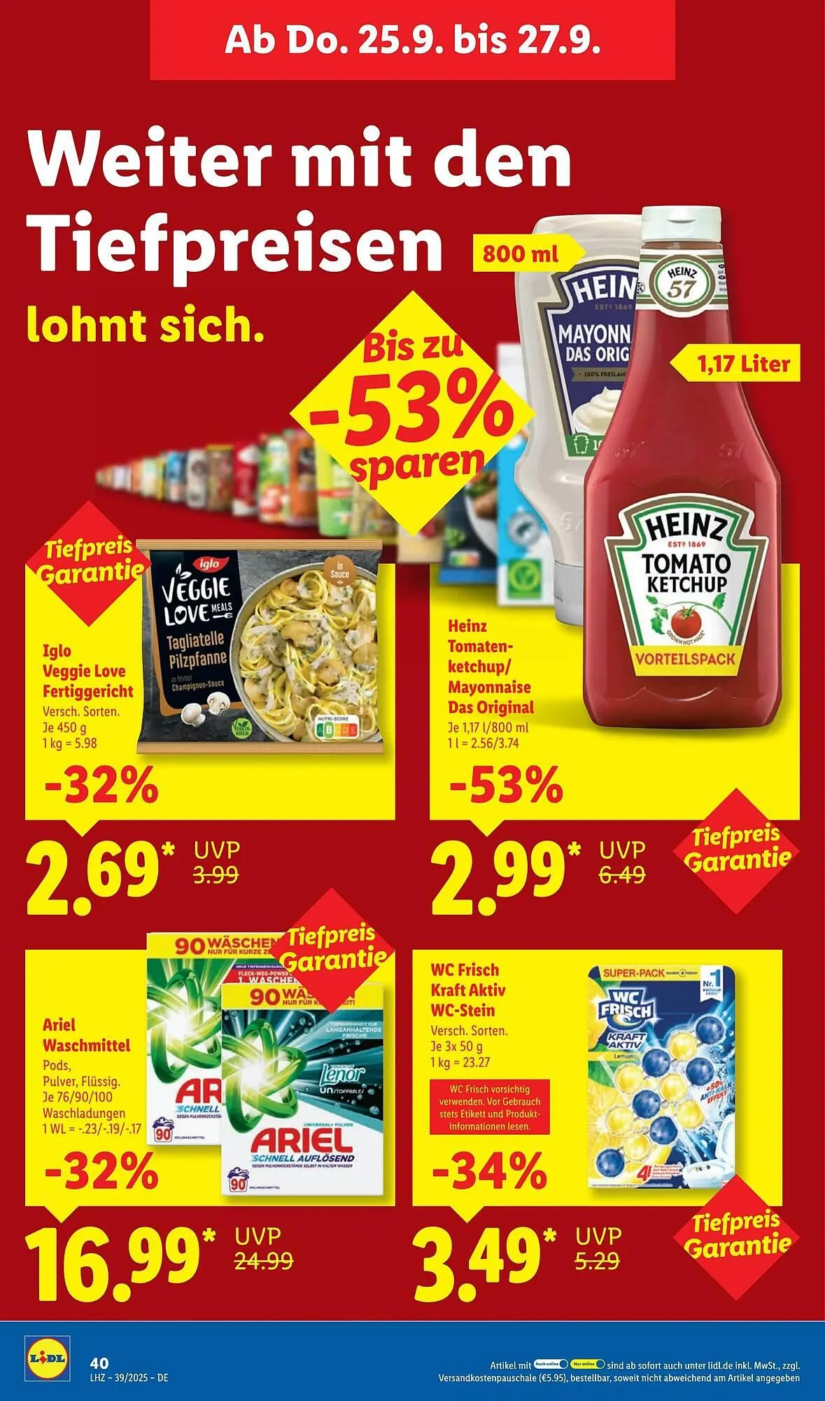 Lidl Prospekt von 22. September bis 28. September 2025 - Prospekt seite 56