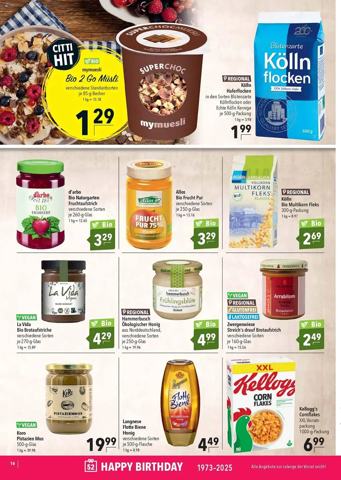 CITTI Markt Prospekt von 26. März bis 1. April 2025 - Prospekt seite 16