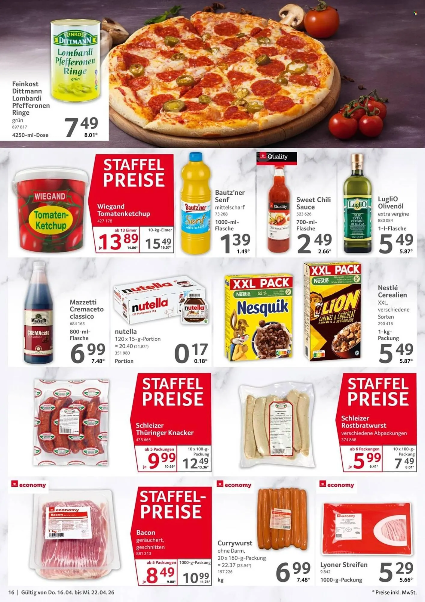 Selgros Prospekt von 16. April bis 22. April 2026 - Prospekt seite 16