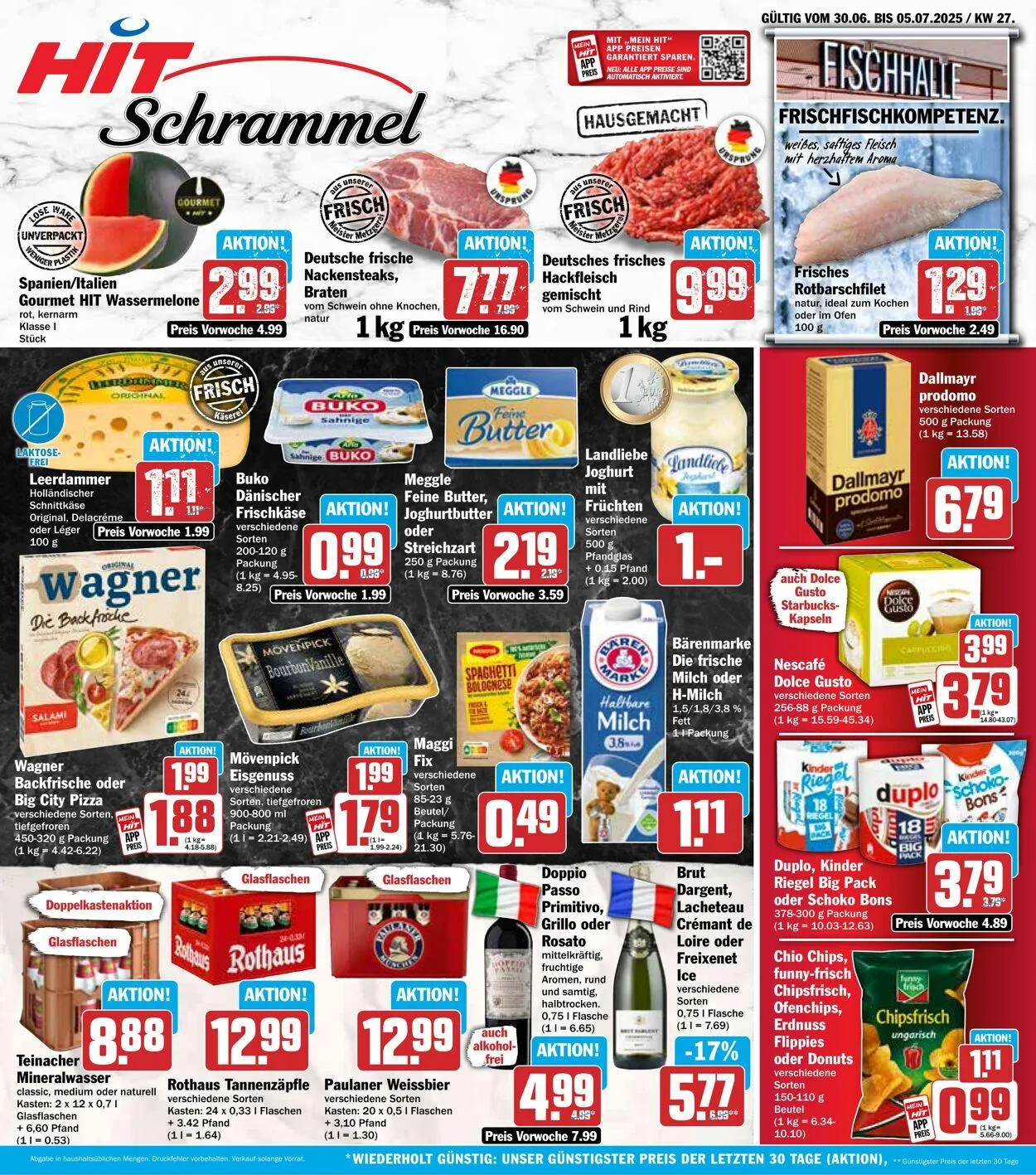 Hit - Mühlacker-Enzberg von 30. Juni bis 5. Juli 2025 - Prospekt seite 1