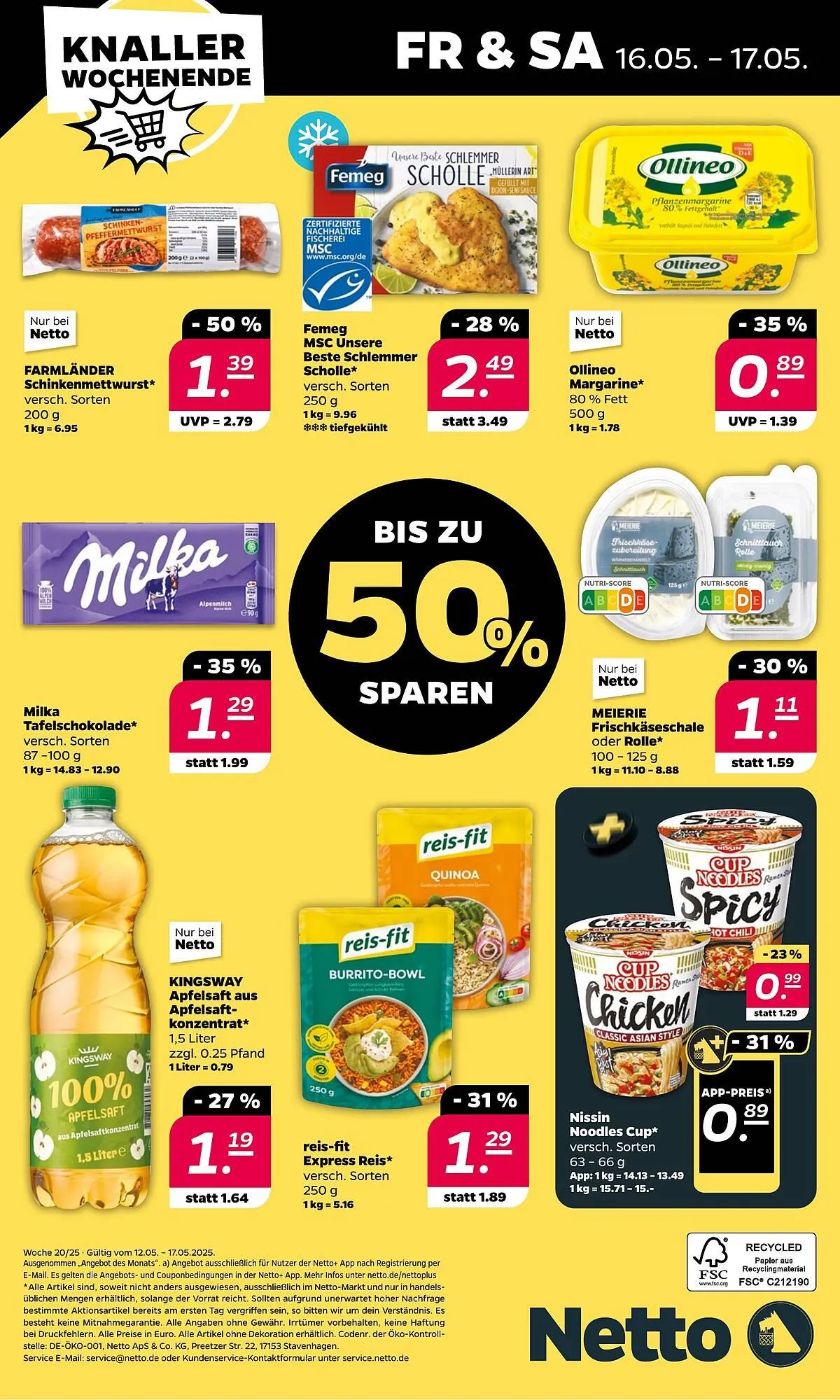 NETTO Prospekt von 12. Mai bis 17. Mai 2025 - Prospekt seite 32
