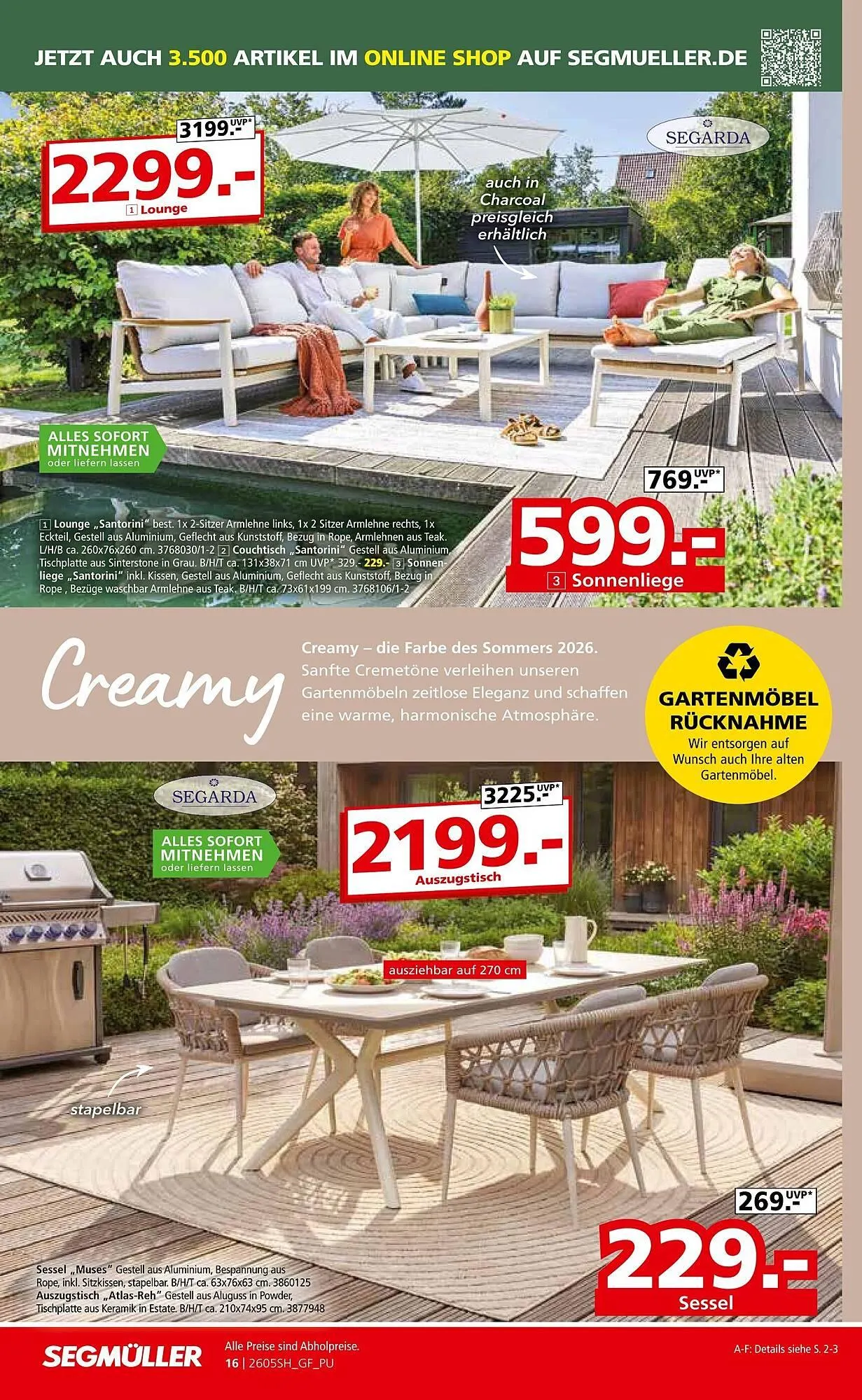 Segmüller Prospekt von 25. April bis 9. Mai 2026 - Prospekt seite 26