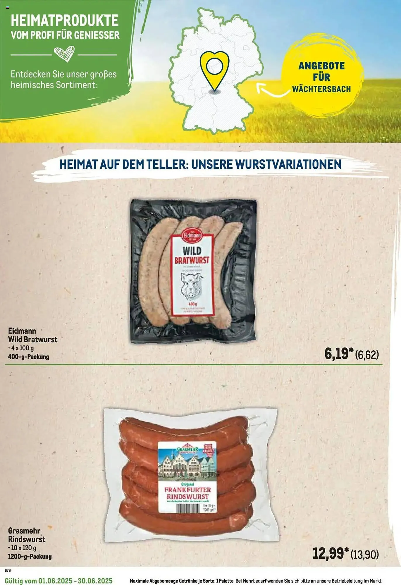 METRO Prospekt von 1. Juni bis 30. Juni 2025 - Prospekt seite 316