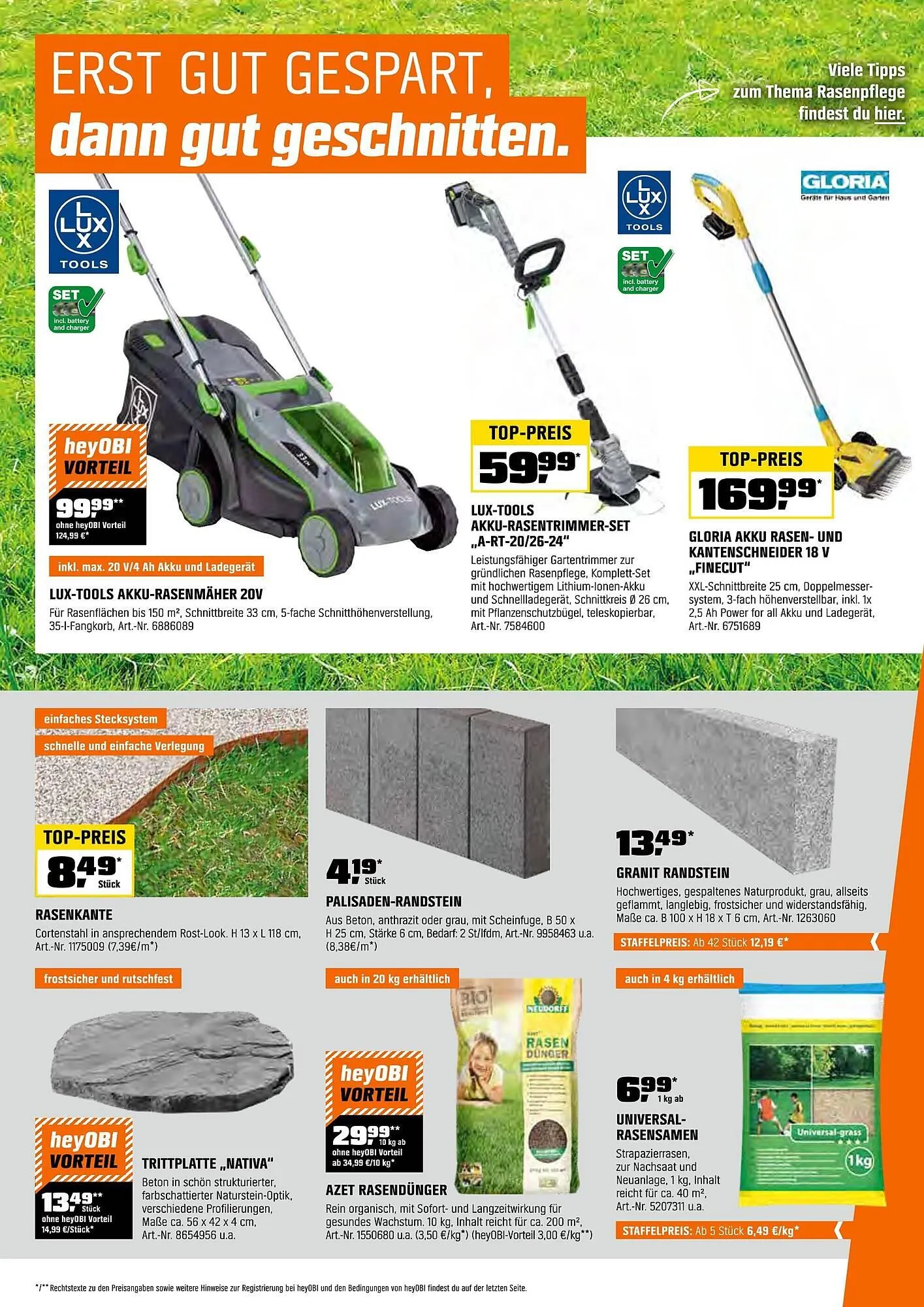 OBI Prospekt von 16. April bis 30. April 2025 - Prospekt seite 12