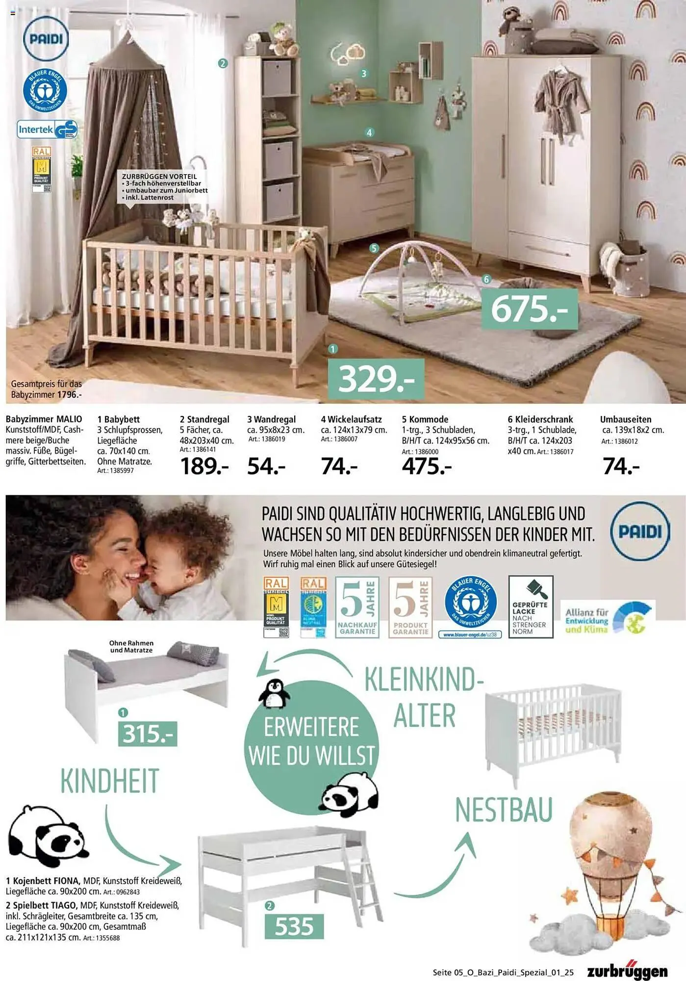 Zurbrüggen Prospekt von 1. Mai bis 30. Juni 2025 - Prospekt seite 5