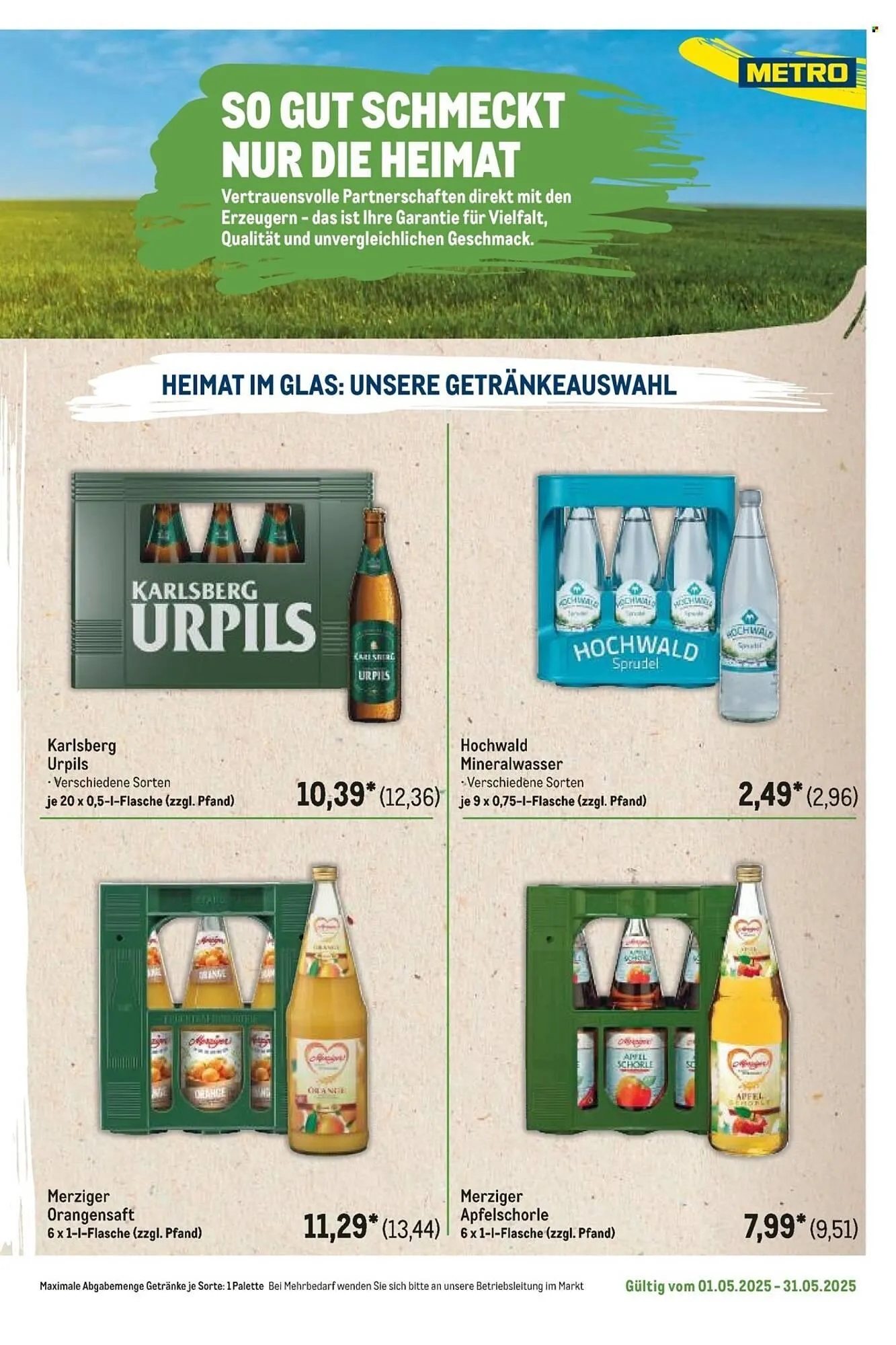 METRO Prospekt von 1. Mai bis 31. Mai 2025 - Prospekt seite 7