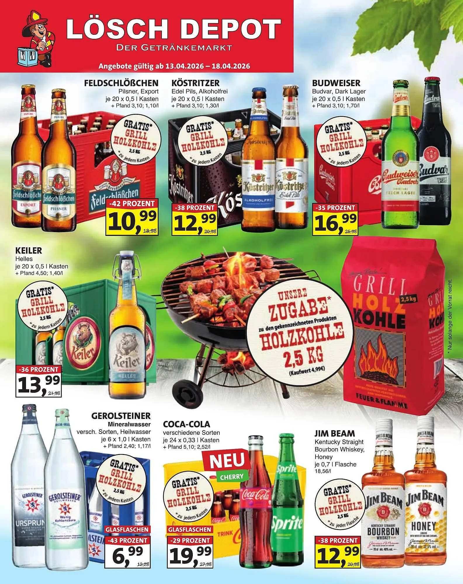 Lösch Depot Prospekt von 13. April bis 18. April 2026 - Prospekt seite 1