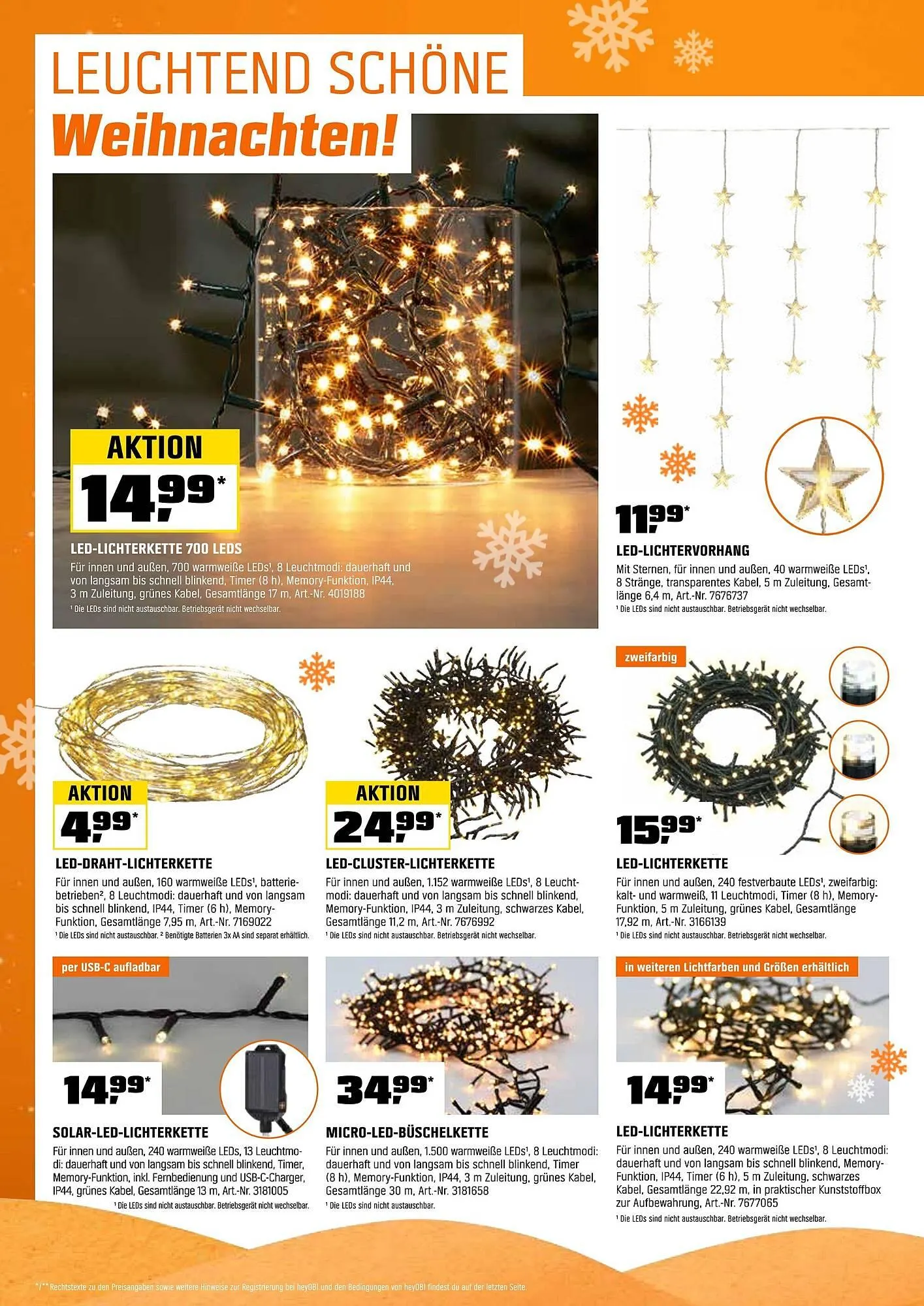 OBI Prospekt von 1. Dezember bis 14. Dezember 2025 - Prospekt seite 2