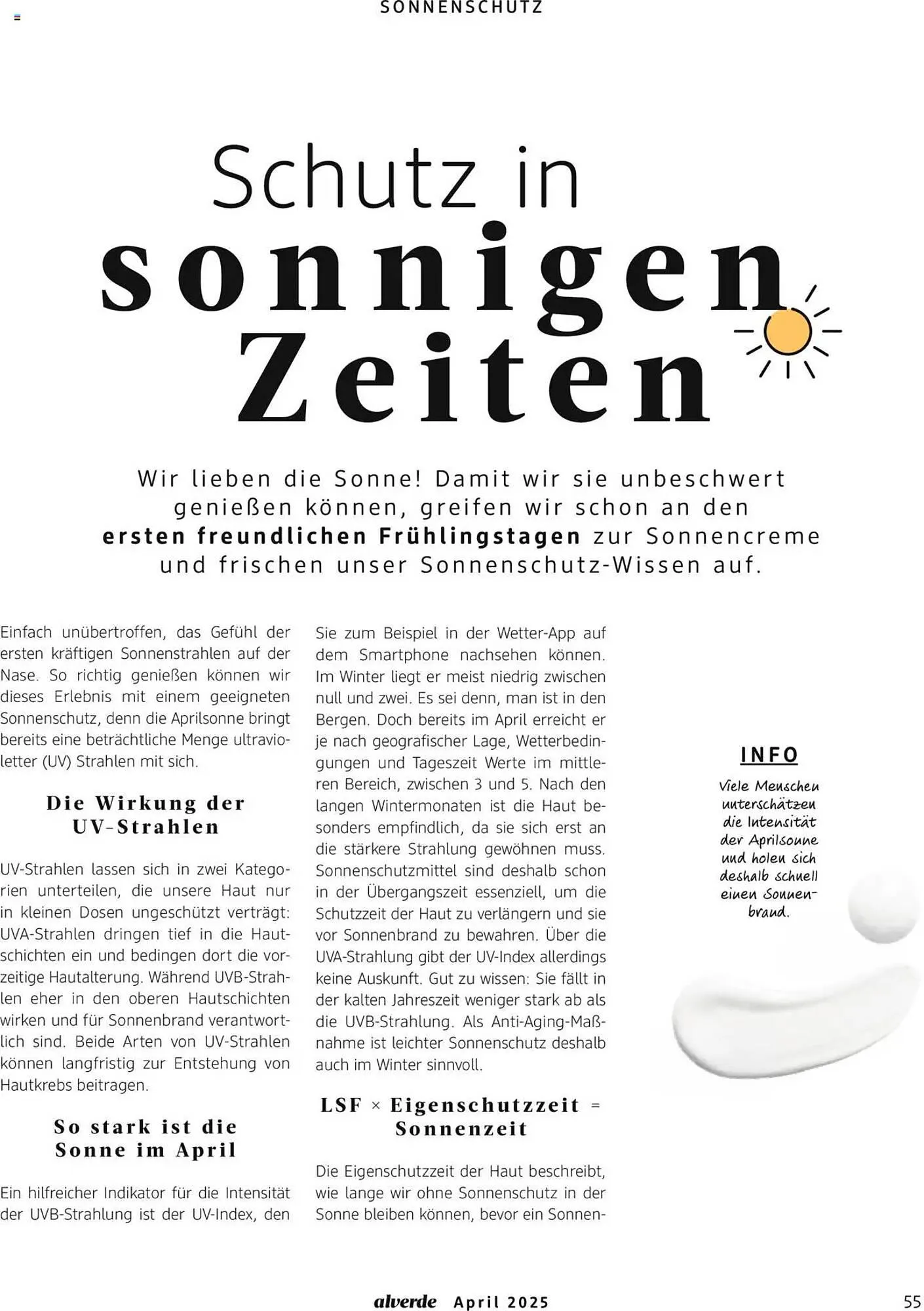 dm drogerie Prospekt von 1. April bis 30. April 2025 - Prospekt seite 55