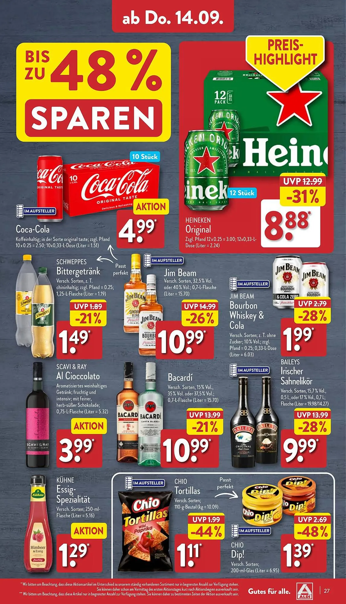 Aldi Duitsland Folder van 14 september tot 20 september 2023 - Folder pagina 27