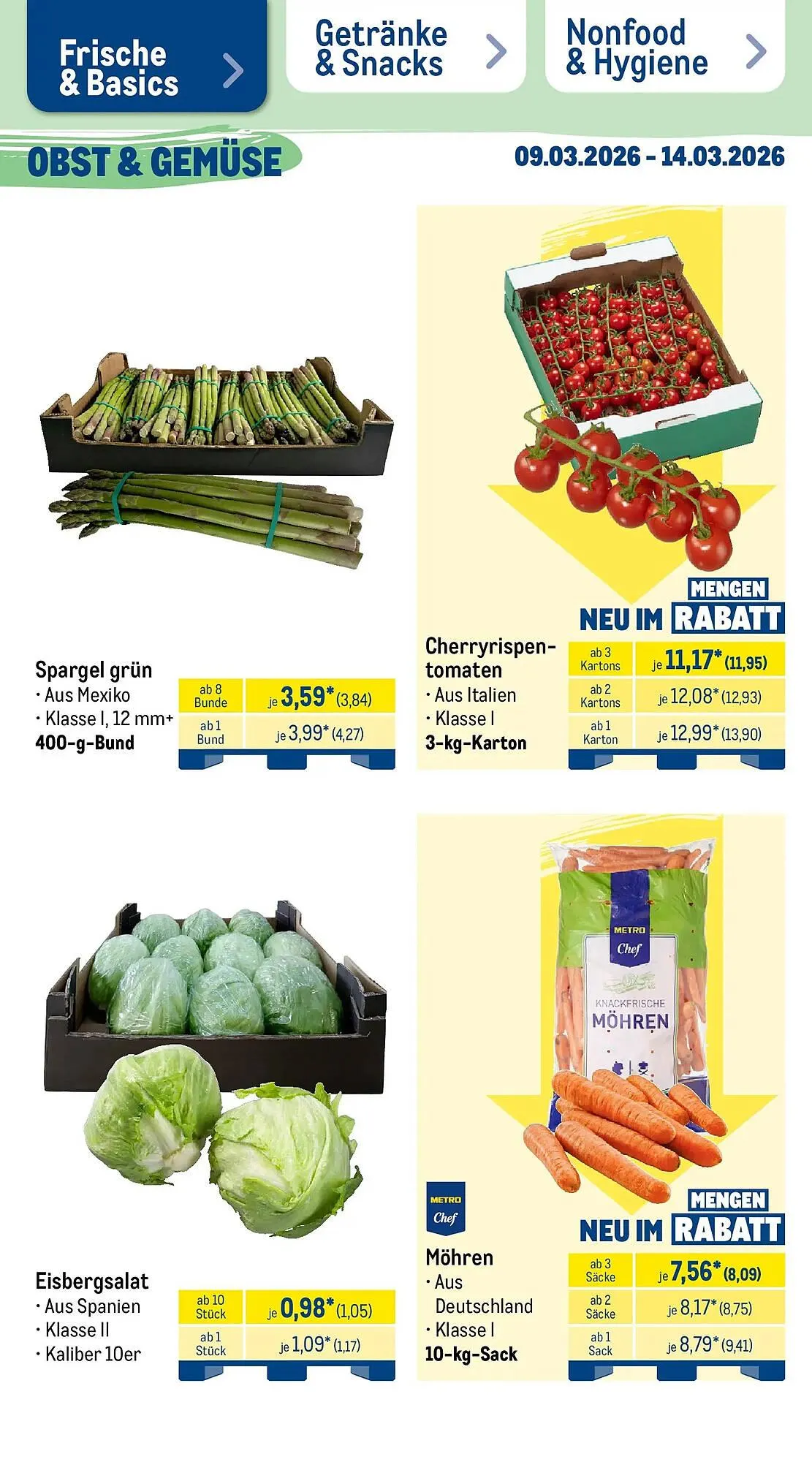 METRO Prospekt von 8. März bis 14. März 2026 - Prospekt seite 10