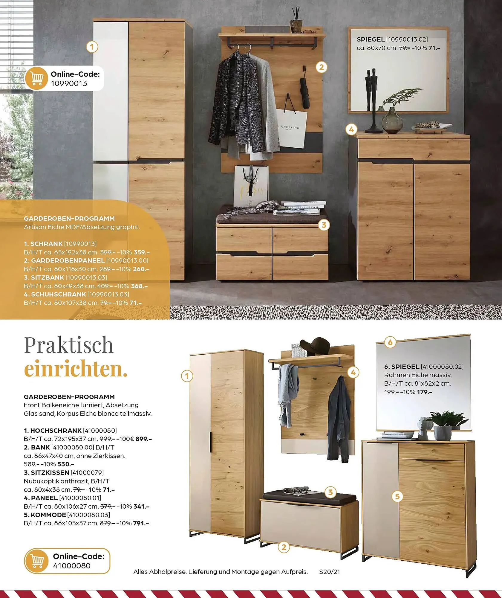 Kabs Polsterwelt Prospekt von 26. Dezember bis 12. Januar 2026 - Prospekt seite 21