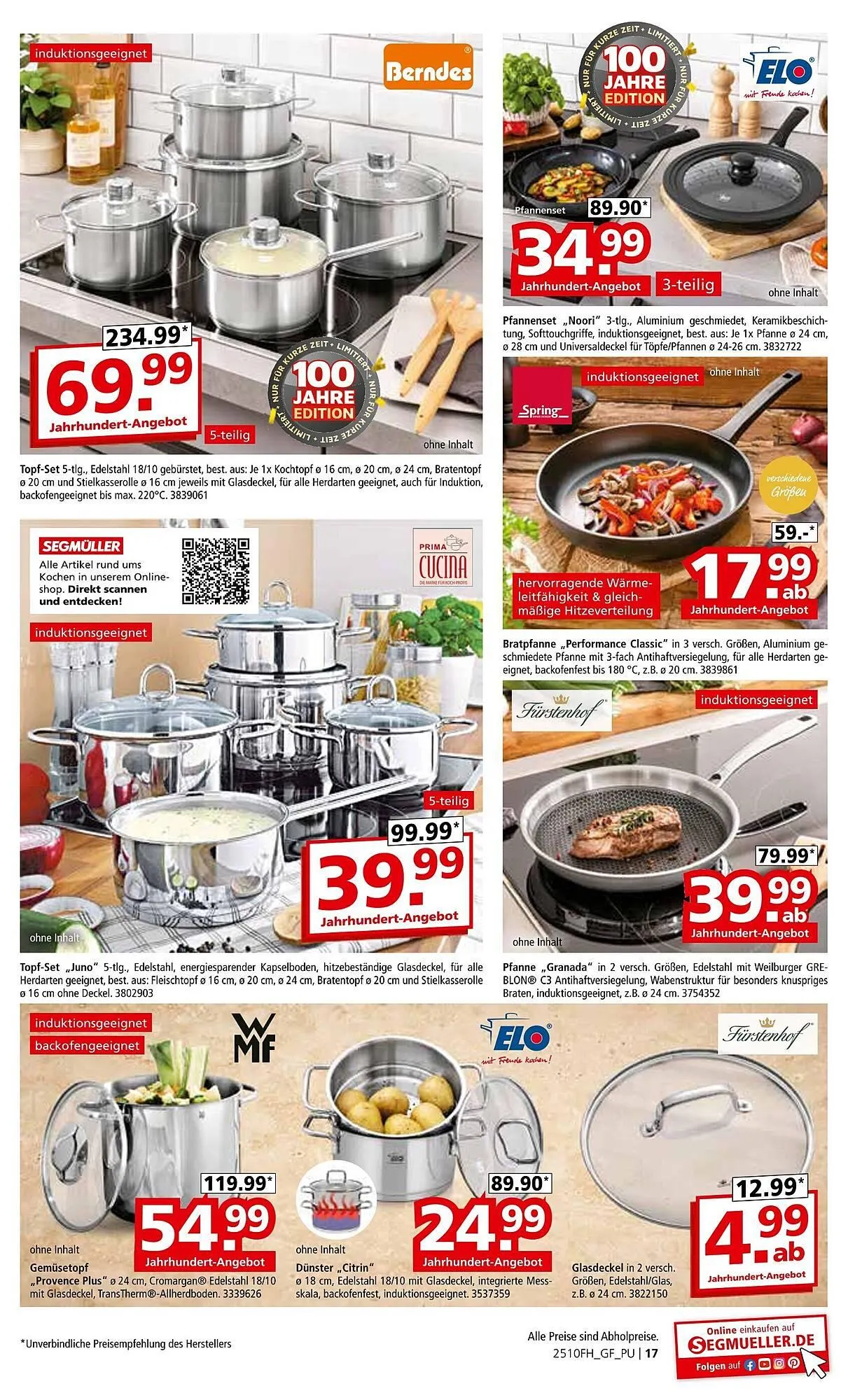 Segmüller Prospekt von 18. Oktober bis 9. November 2025 - Prospekt seite 27