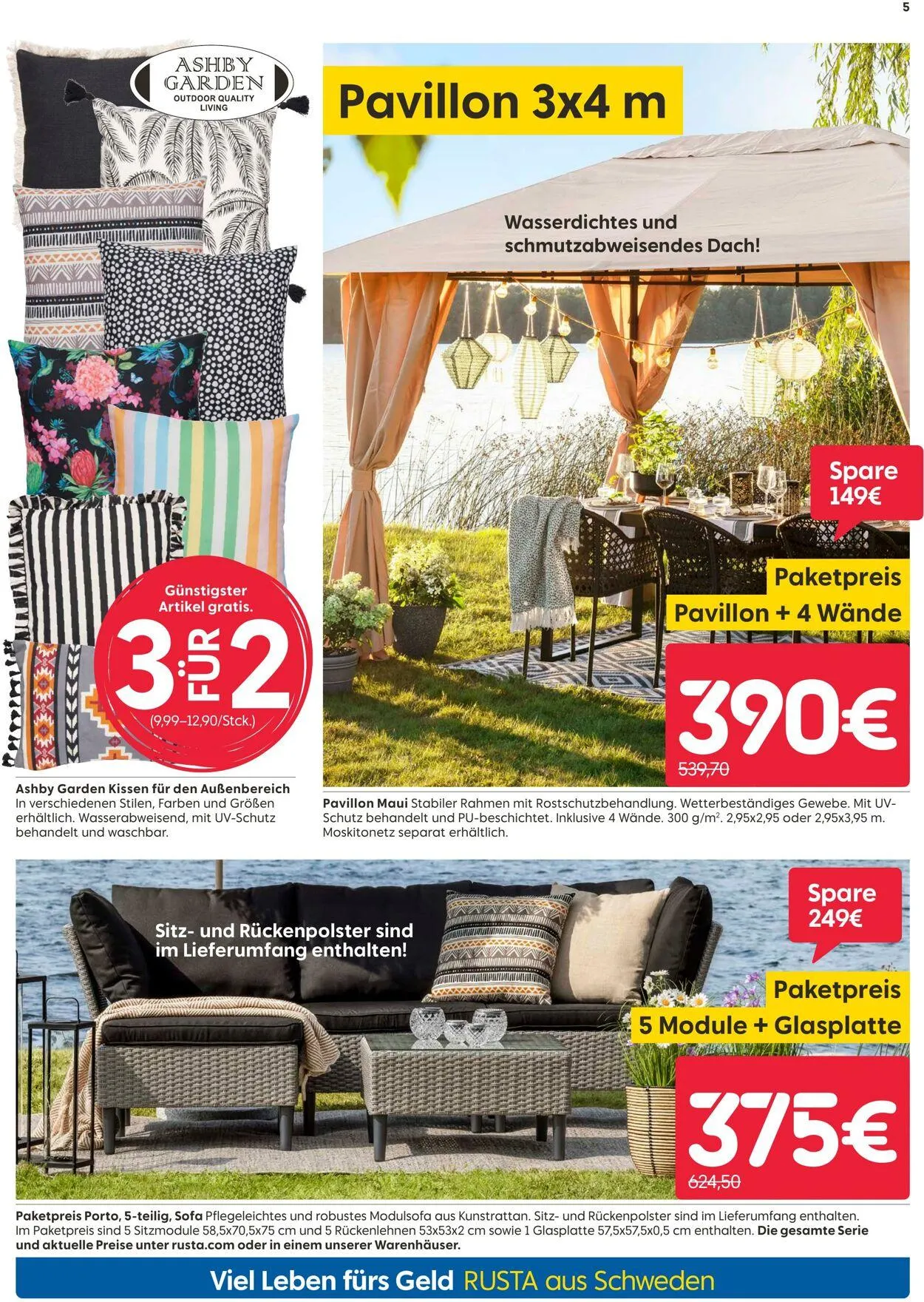 Rusta von 2. Juni bis 16. Juni 2025 - Prospekt seite 5