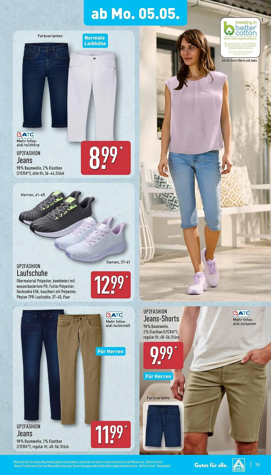 Aldi Nord Prospekt von 5. Mai bis 11. Mai 2025 - Prospekt seite 15