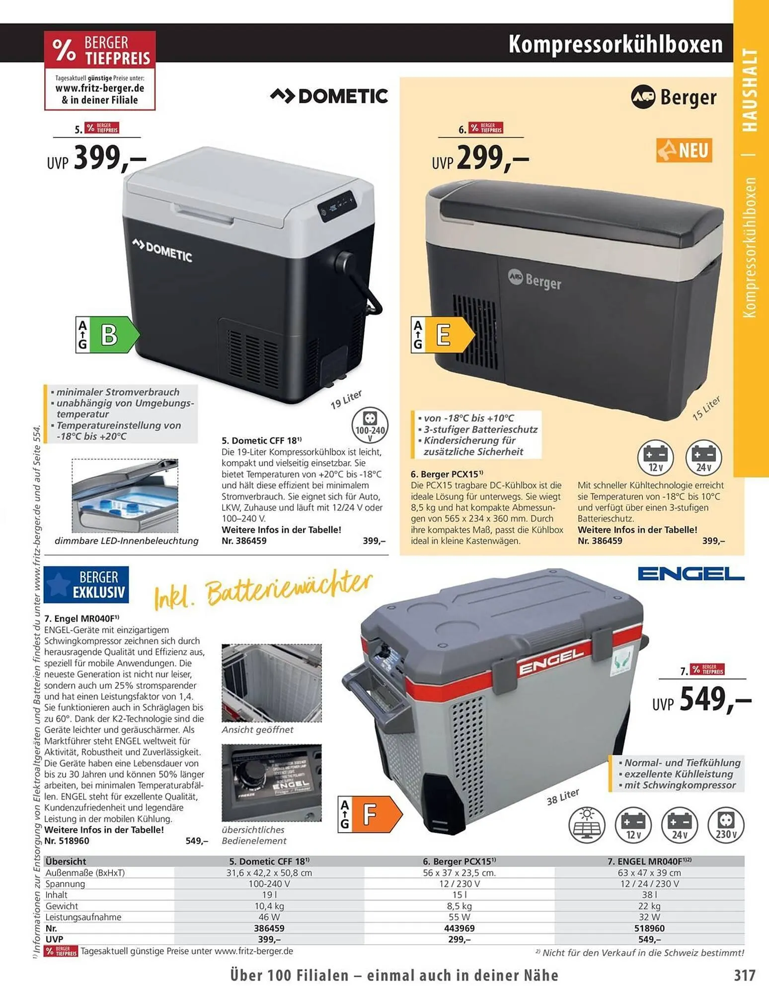 Fritz Berger Prospekt von 27. Mai bis 31. Dezember 2025 - Prospekt seite 317