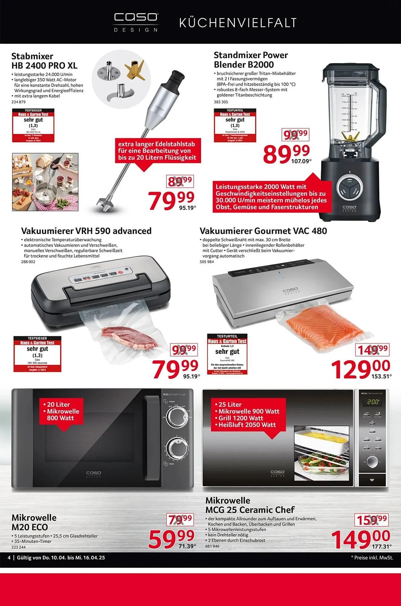 Selgros Prospekt von 10. April bis 16. April 2025 - Prospekt seite 4