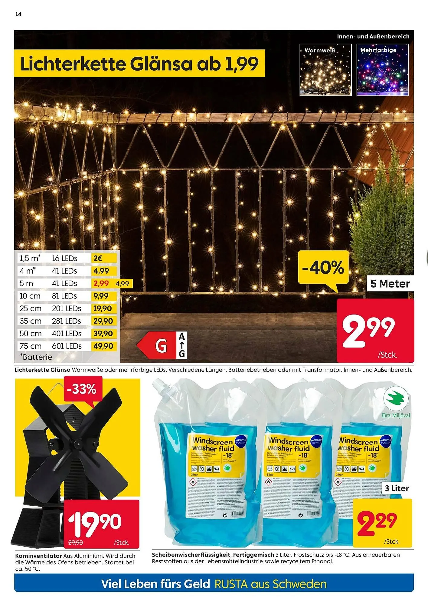 Rusta Prospekt von 11. Oktober bis 18. Oktober 2025 - Prospekt seite 14