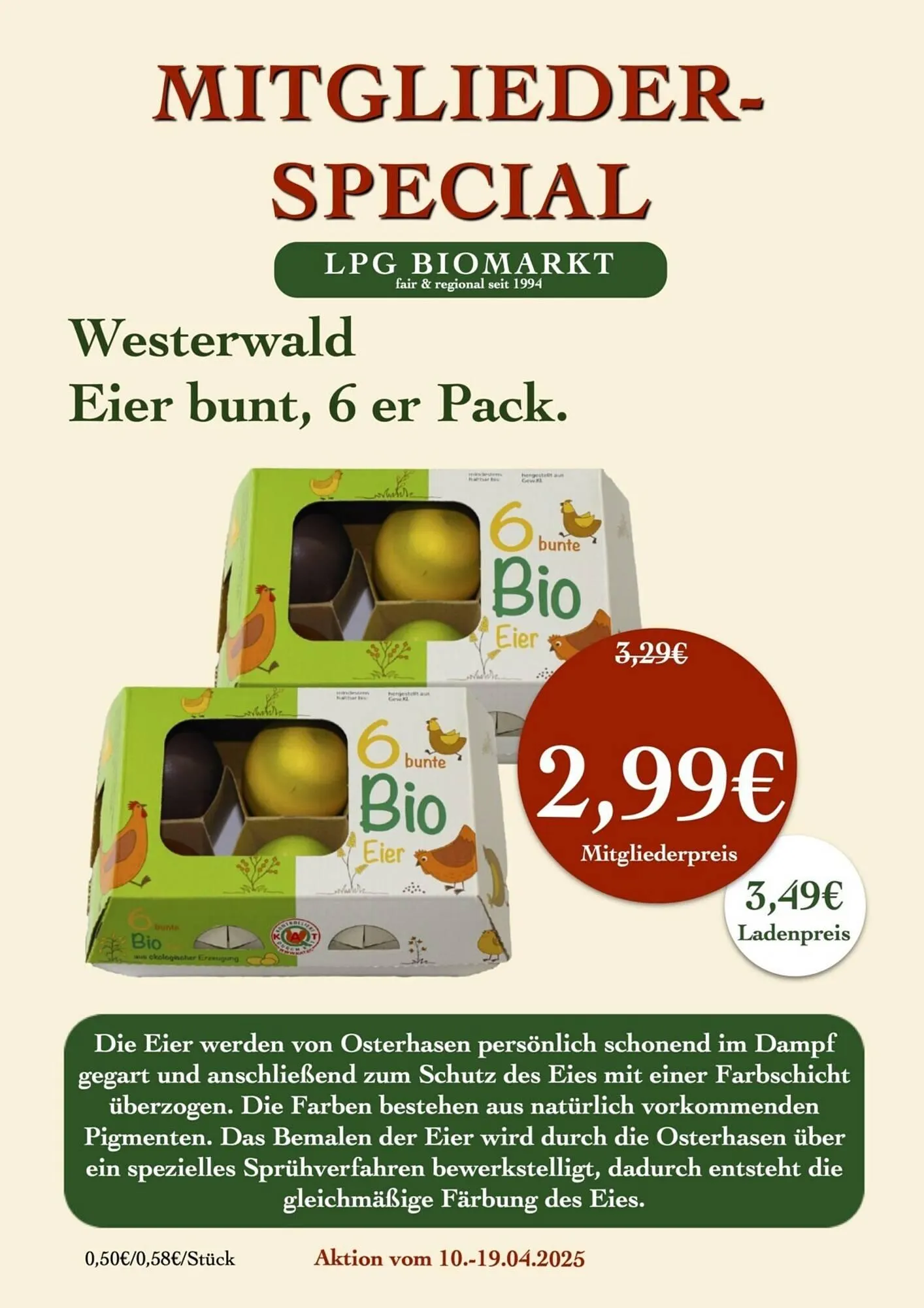 LPG Biomarkt Prospekt von 10. April bis 16. April 2025 - Prospekt seite 12