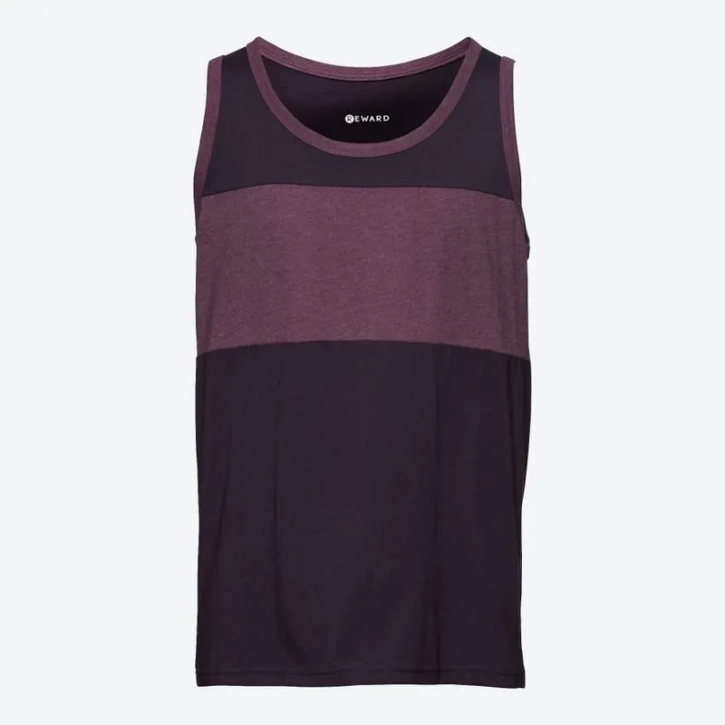 Herren-Muskelshirt mit Colourblocking-Optik