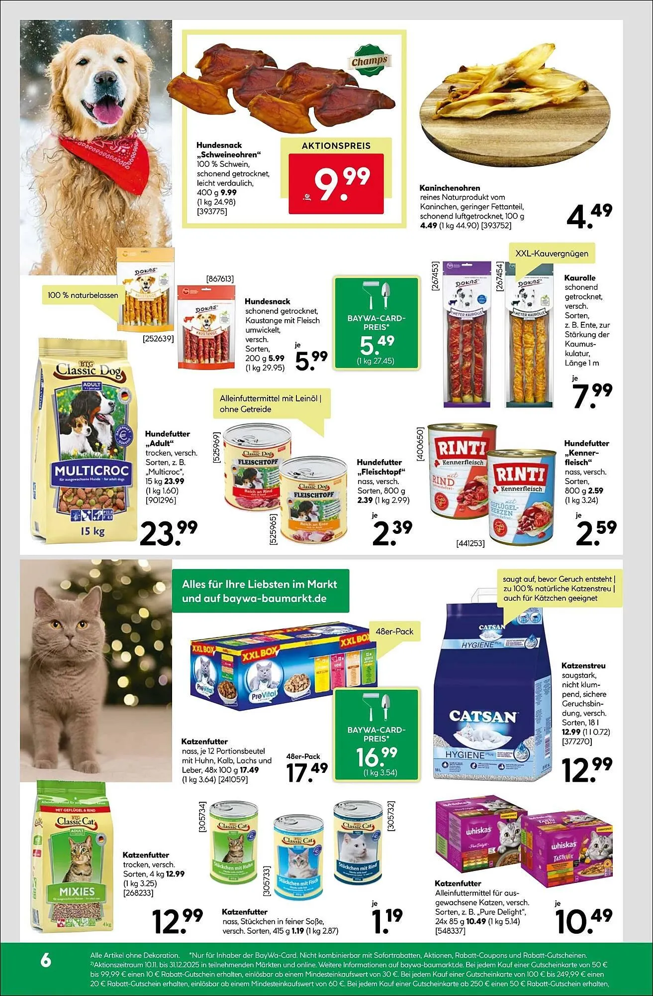 BayWa Prospekt von 8. Dezember bis 14. Dezember 2025 - Prospekt seite 6