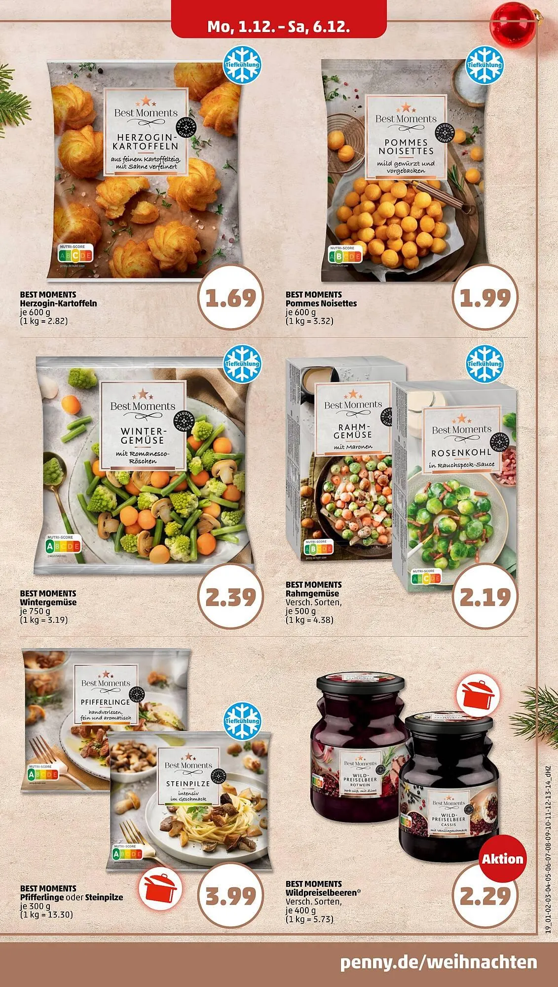 PENNY Prospekt von 1. Dezember bis 6. Dezember 2025 - Prospekt seite 21