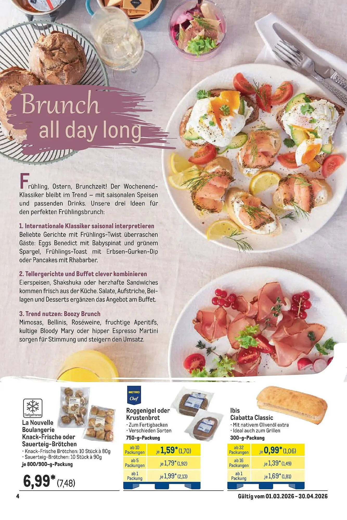 METRO Prospekt von 22. März bis 28. März 2026 - Prospekt seite 4