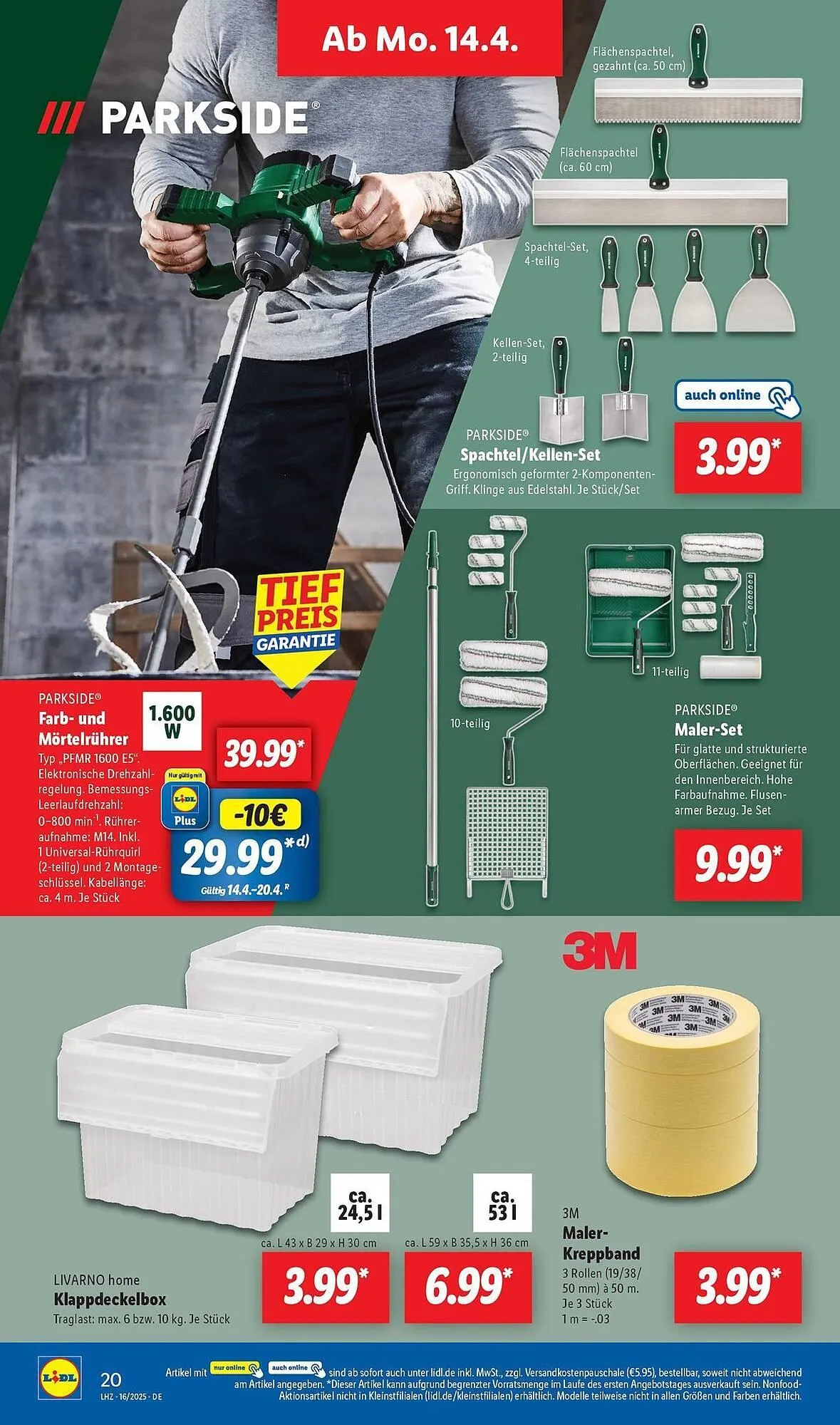 Lidl Prospekt von 14. April bis 19. April 2025 - Prospekt seite 4