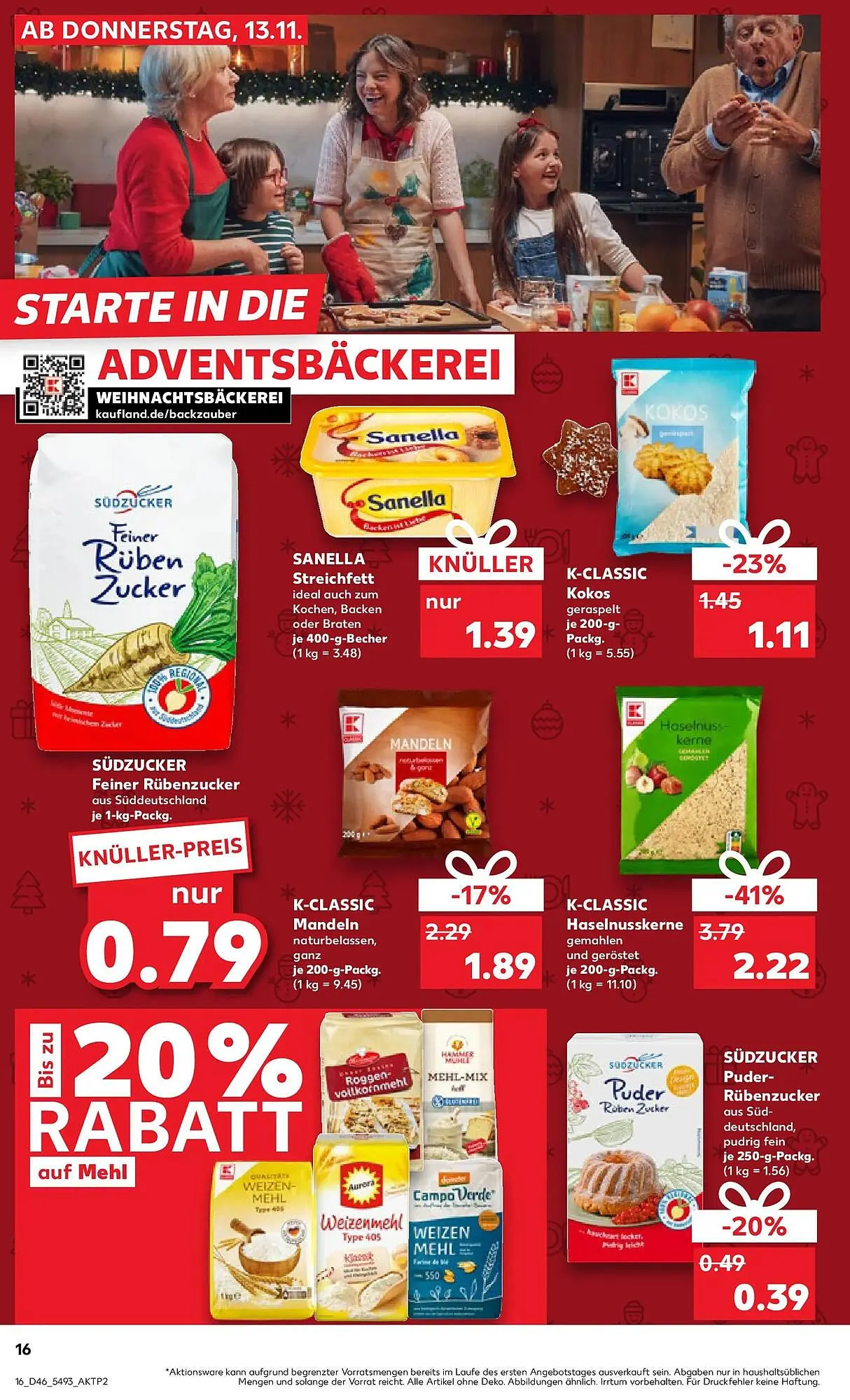 Kaufland Prospekt von 16. November bis 19. November 2025 - Prospekt seite 16