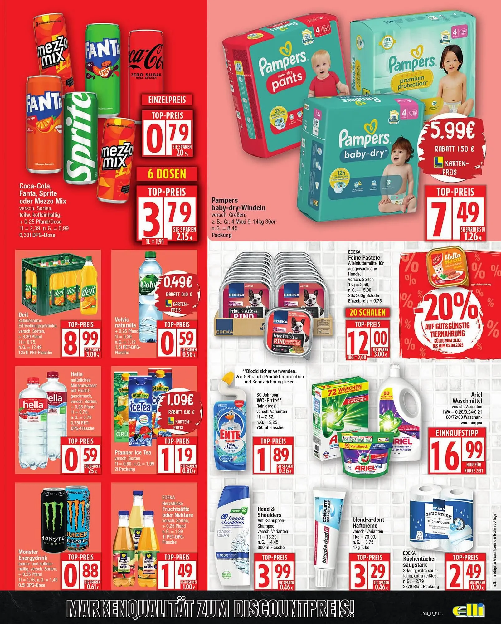Elli Markt Prospekt von 31. März bis 5. April 2025 - Prospekt seite 13