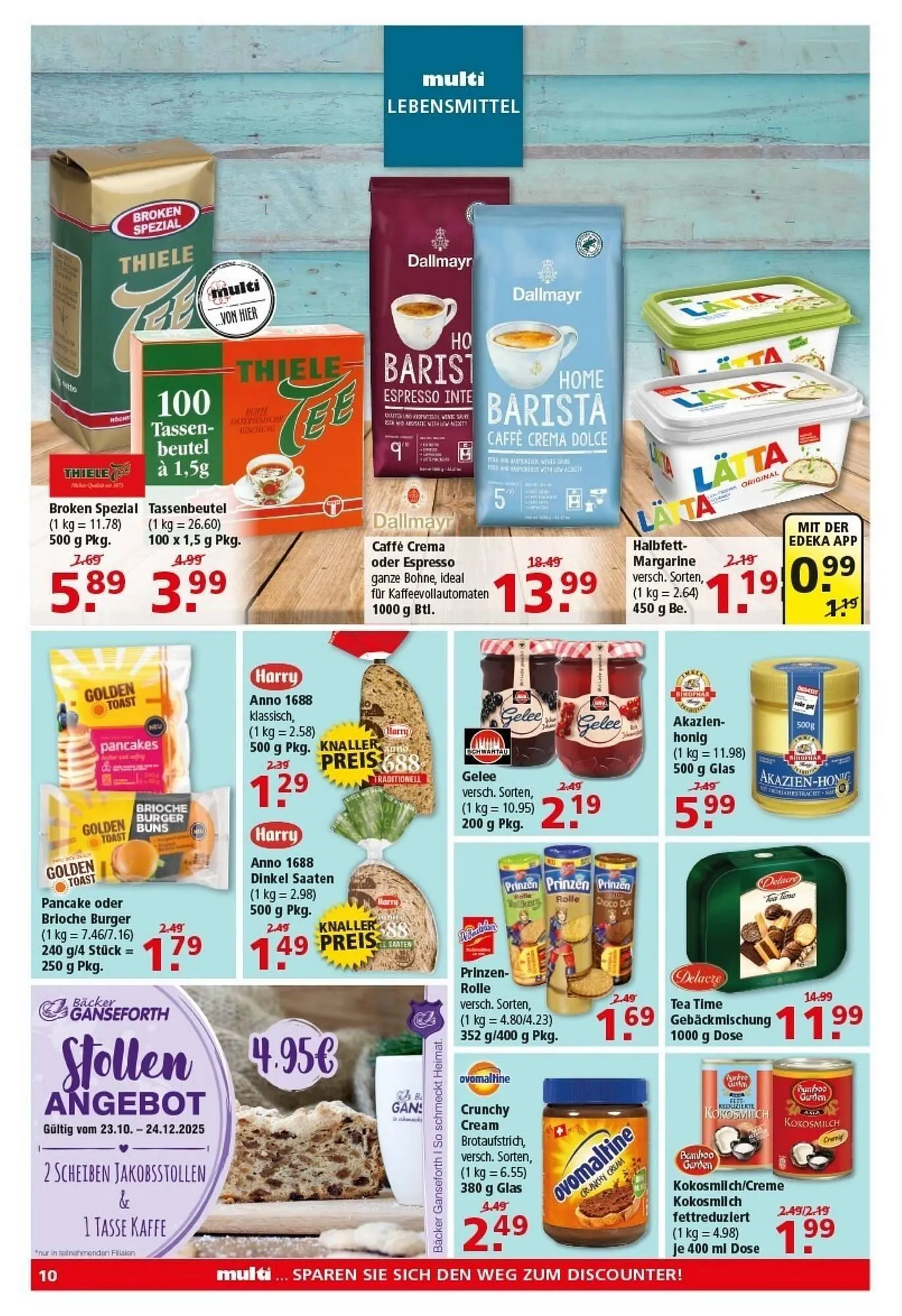 Multi Markt Prospekt von 27. Oktober bis 1. November 2025 - Prospekt seite 10