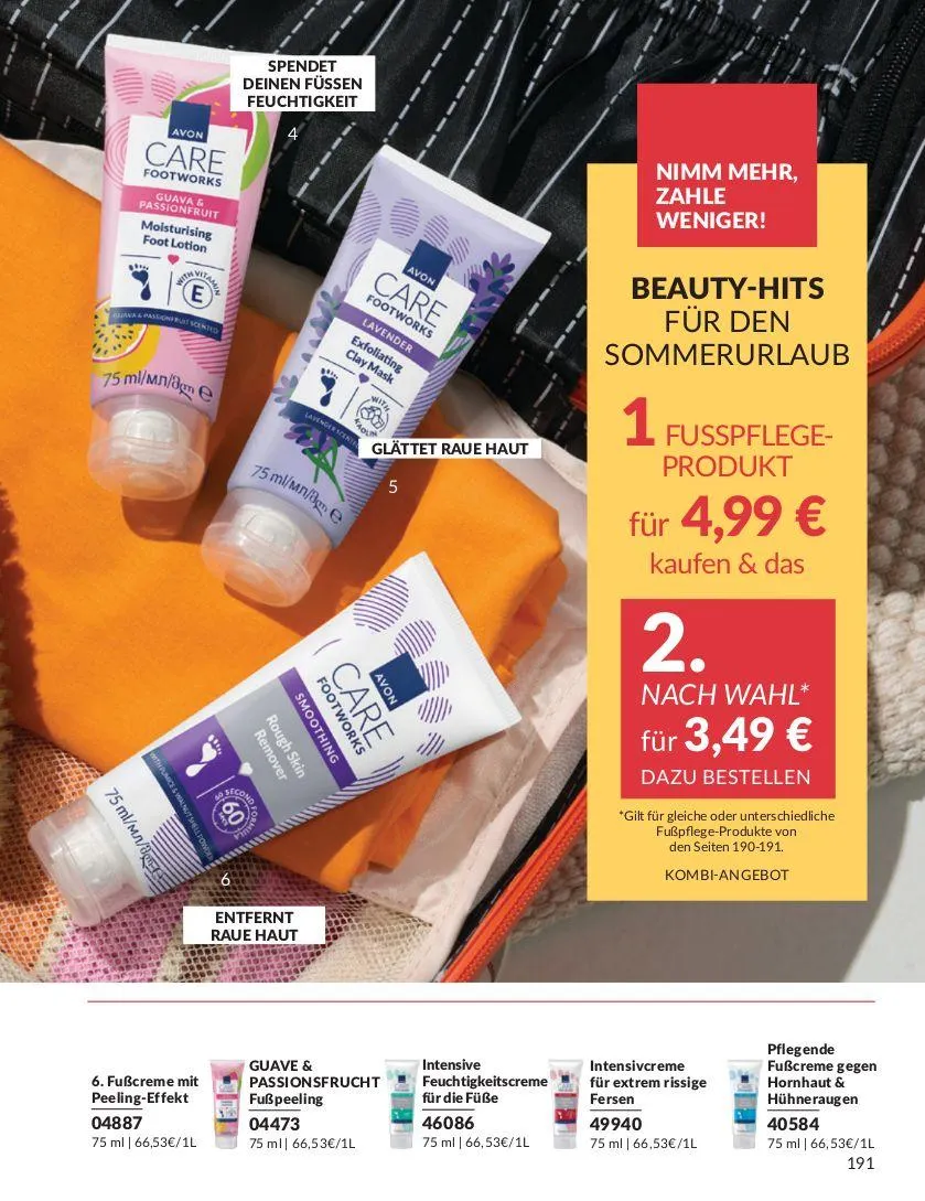 Avon Aktueller Prospekt von 9. Juli bis 23. Juli 2025 - Prospekt seite 191