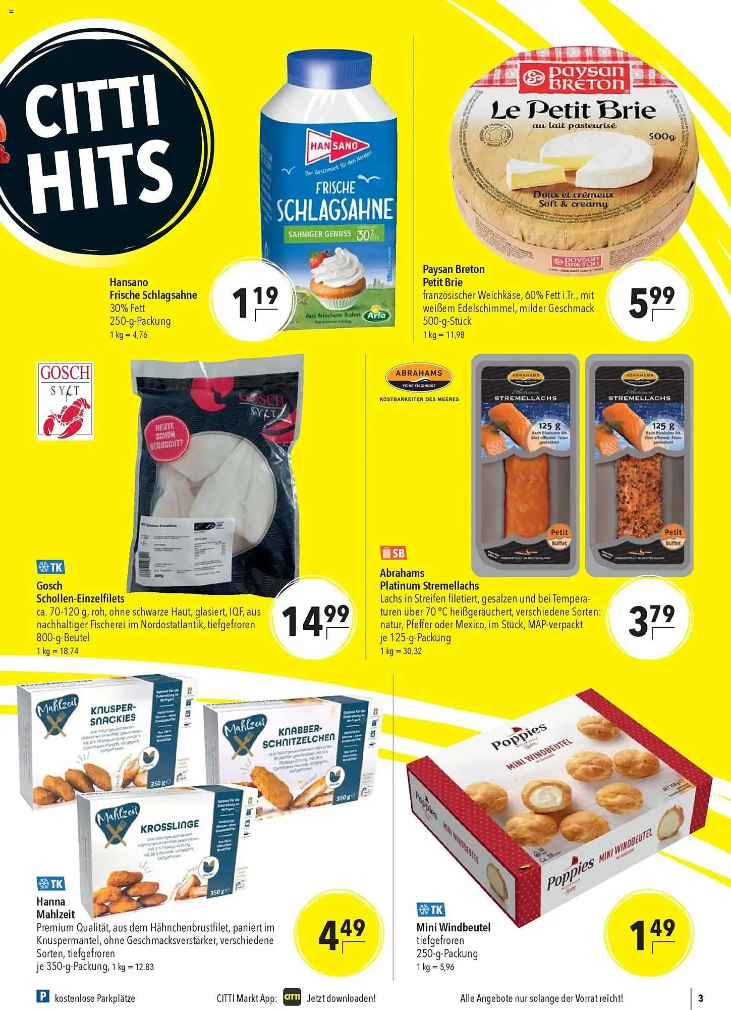 CITTI Markt Prospekt von 4. Februar bis 10. Februar 2026 - Prospekt seite 3