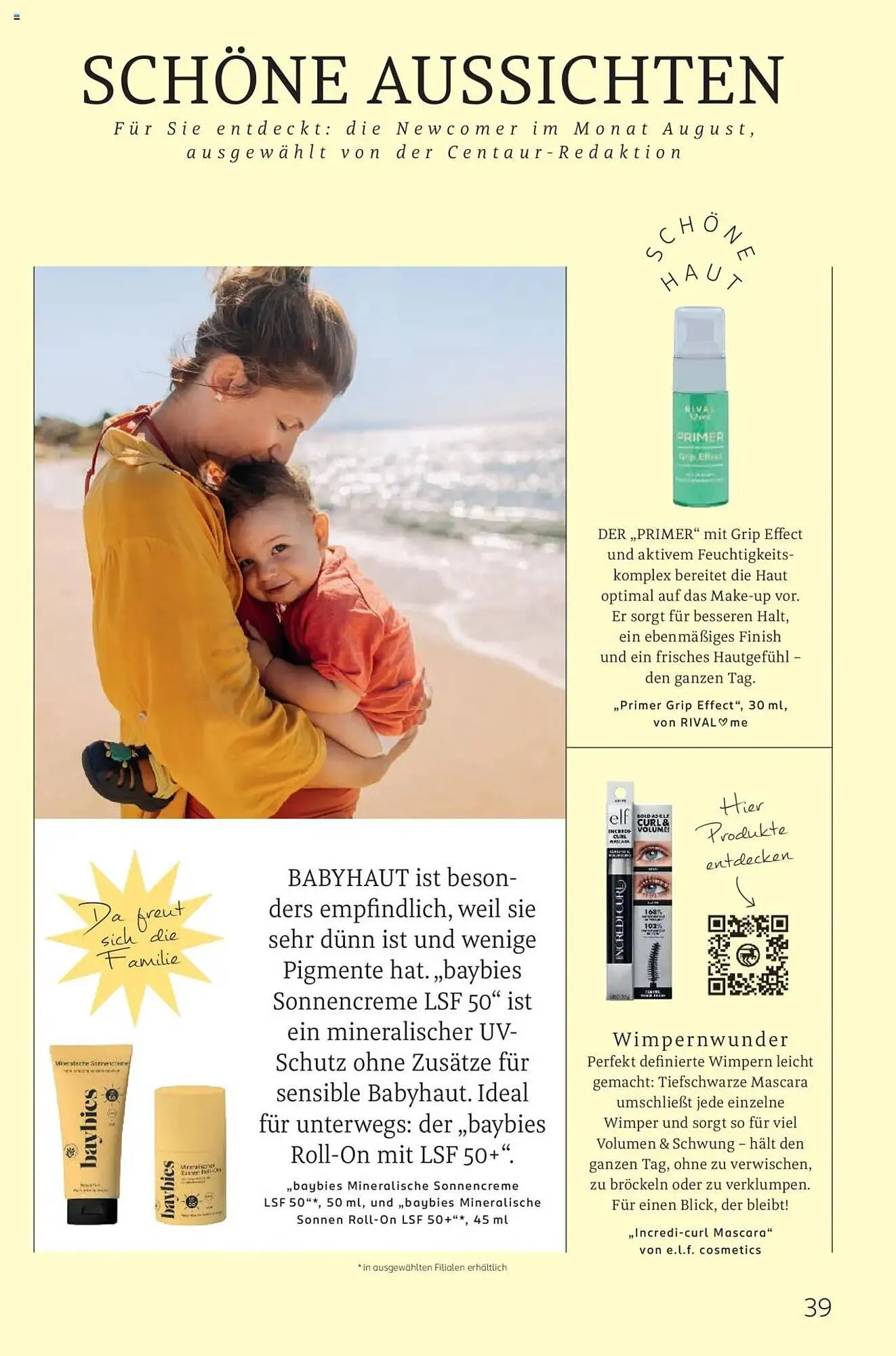 Rossmann Prospekt von 1. August bis 31. August 2025 - Prospekt seite 39