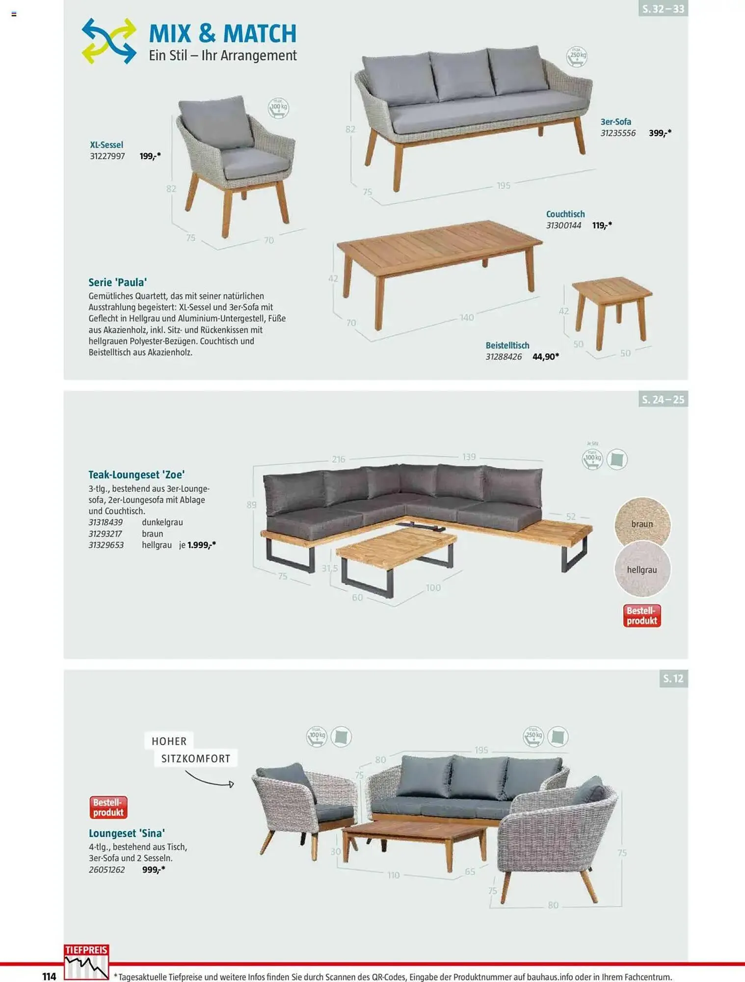 Bauhaus Prospekt von 10. Februar bis 30. Juni 2025 - Prospekt seite 114