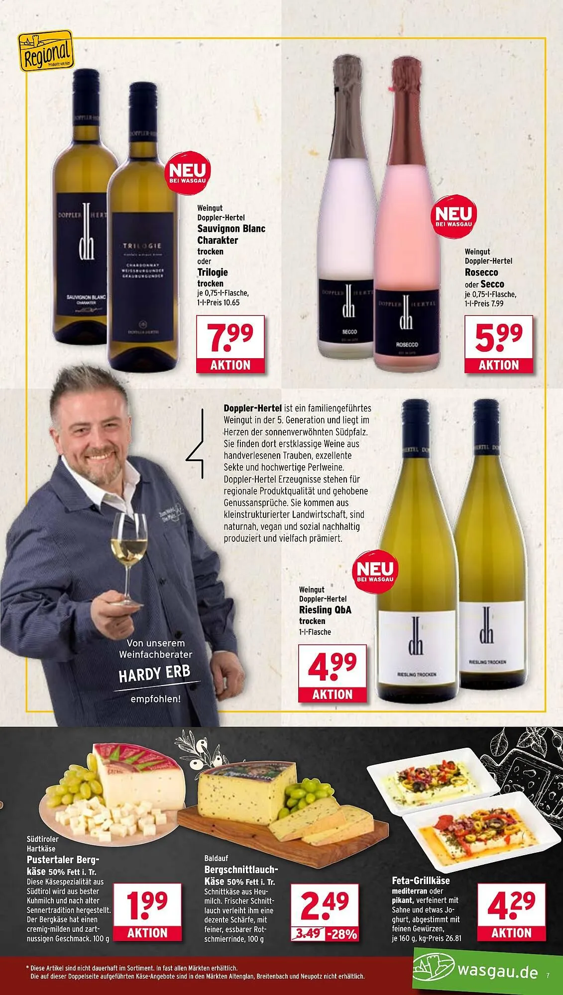 Wasgau Prospekt von 21. Juli bis 26. Juli 2025 - Prospekt seite 7