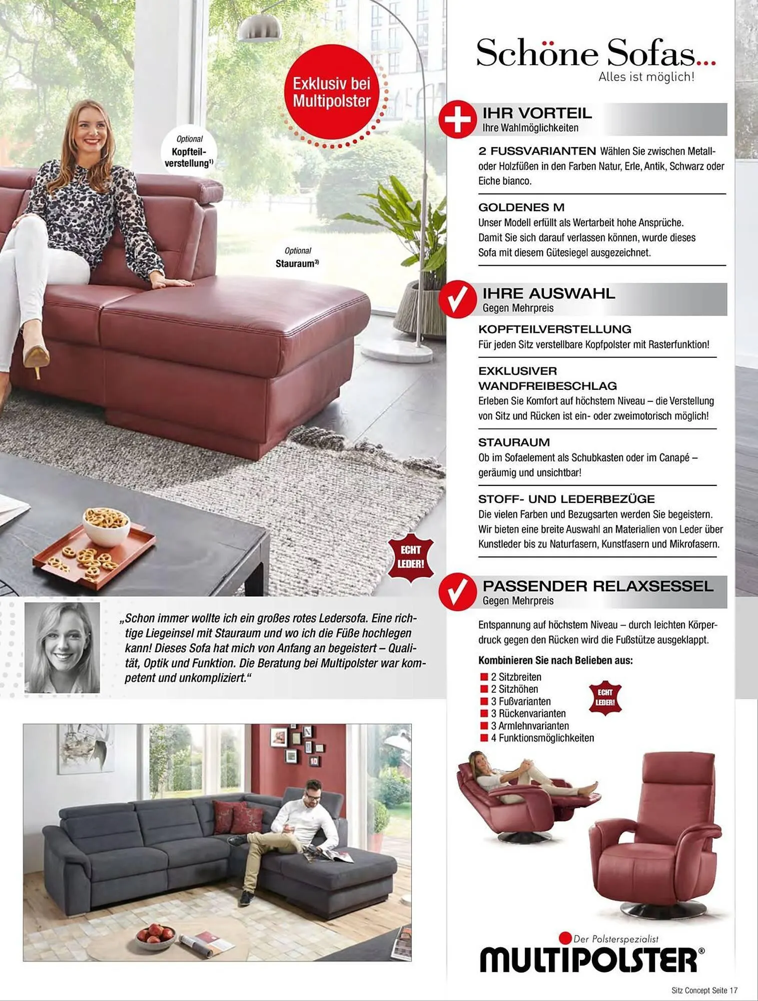 Multipolster Prospekt von 25. Juni bis 31. Juli 2025 - Prospekt seite 17