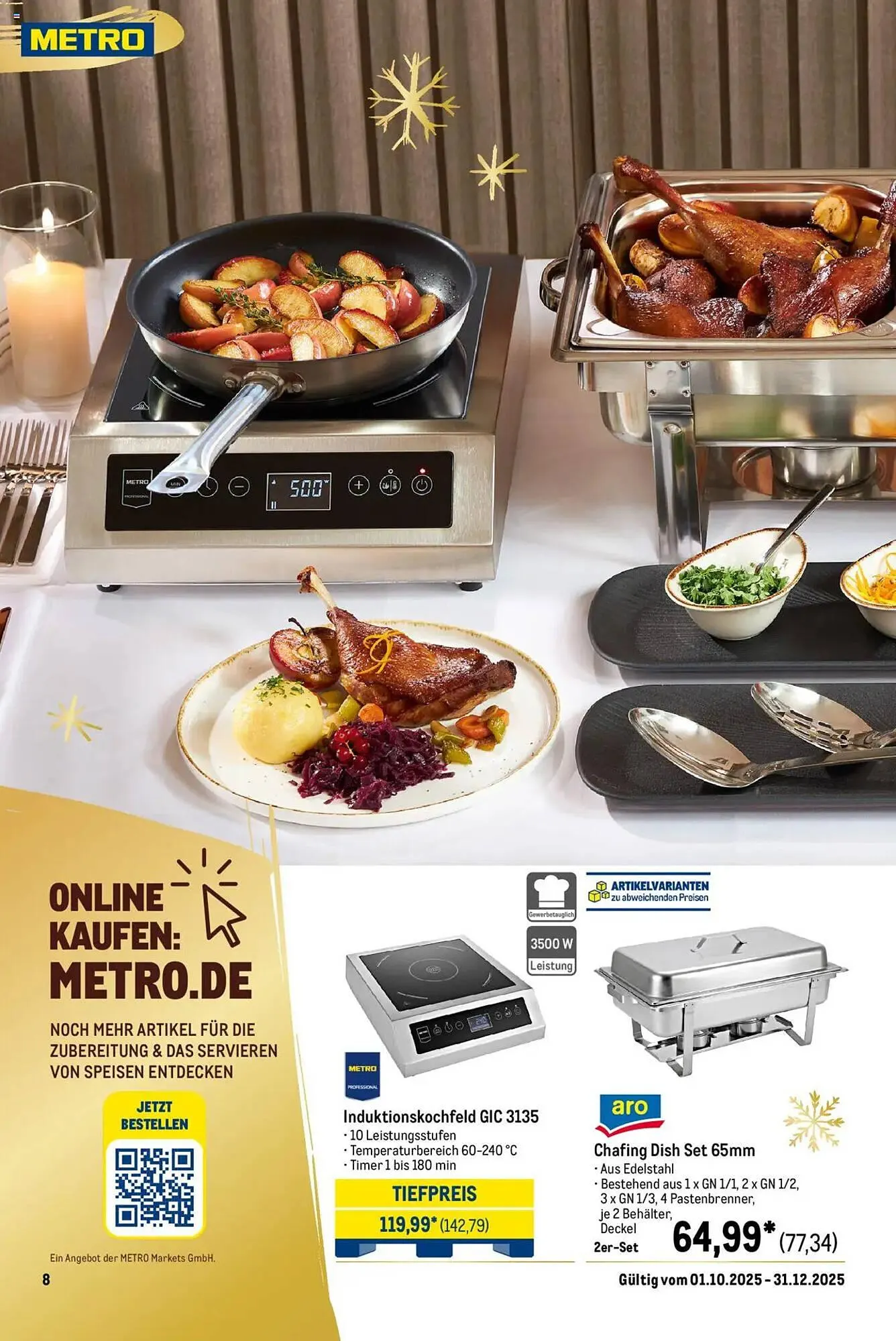 METRO Prospekt von 1. Oktober bis 31. Dezember 2025 - Prospekt seite 8