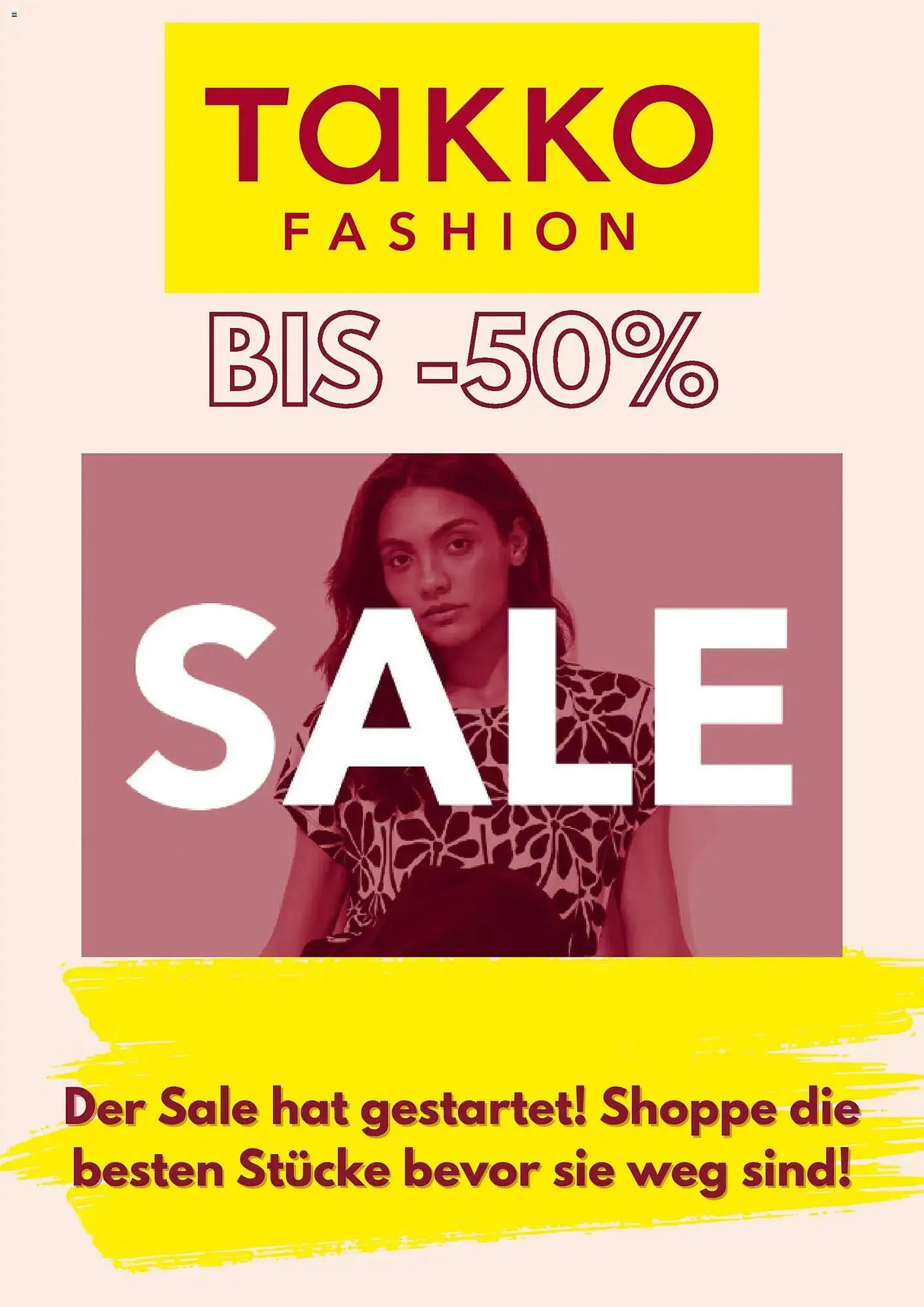 Takko Fashion Prospekt von 11. Dezember bis 11. Januar 2026 - Prospekt seite 1