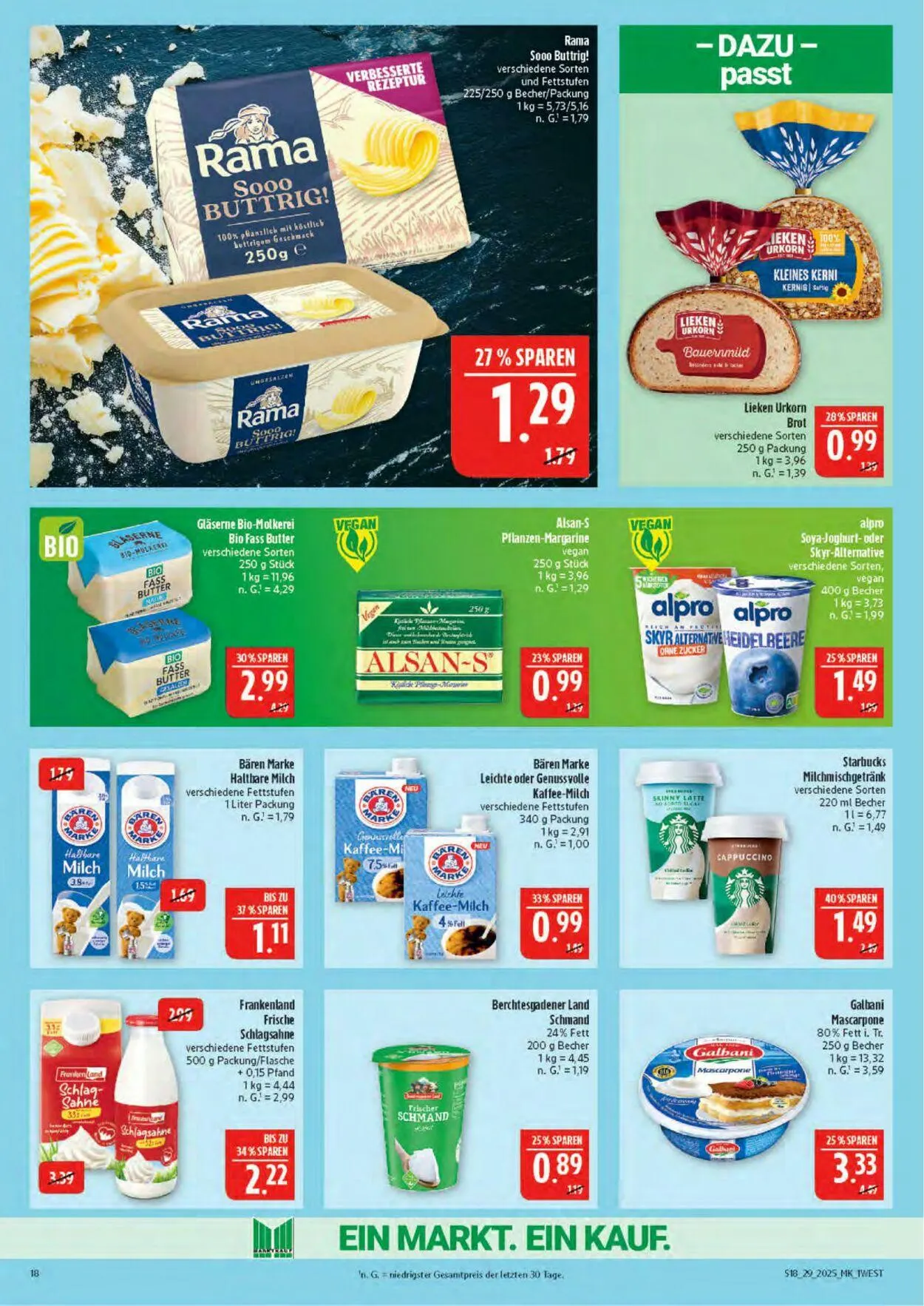 Marktkauf - Nürnberg-Thon Aktueller Prospekt von 14. Juli bis 19. Juli 2025 - Prospekt seite 18