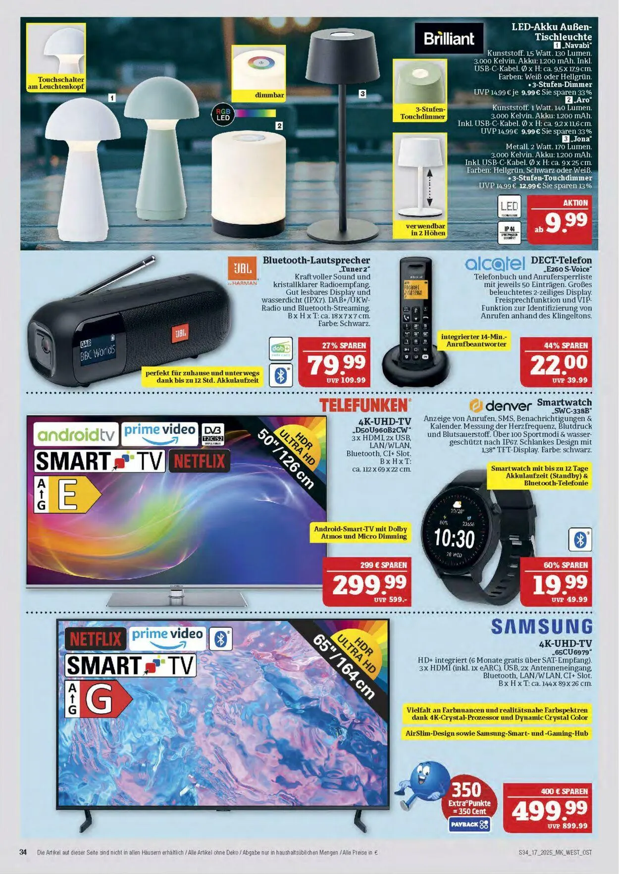 Marktkauf - Nürnberg-Thon Aktueller Prospekt von 22. April bis 26. April 2025 - Prospekt seite 34