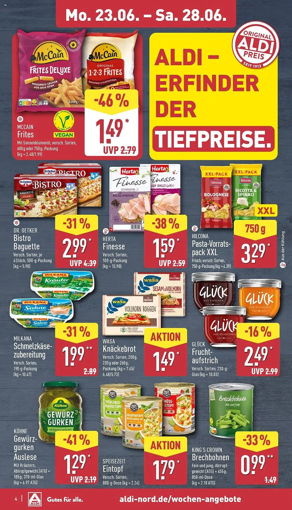 Aldi Nord Prospekt von 23. Juni bis 28. Juni 2025 - Prospekt seite 8
