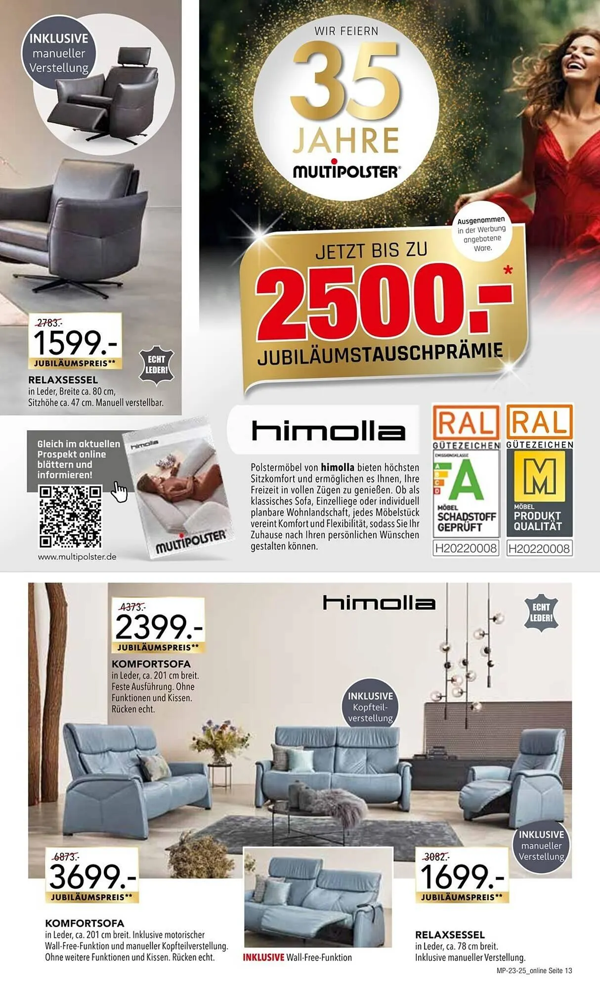 Multipolster Prospekt von 1. Juni bis 28. Juni 2025 - Prospekt seite 13