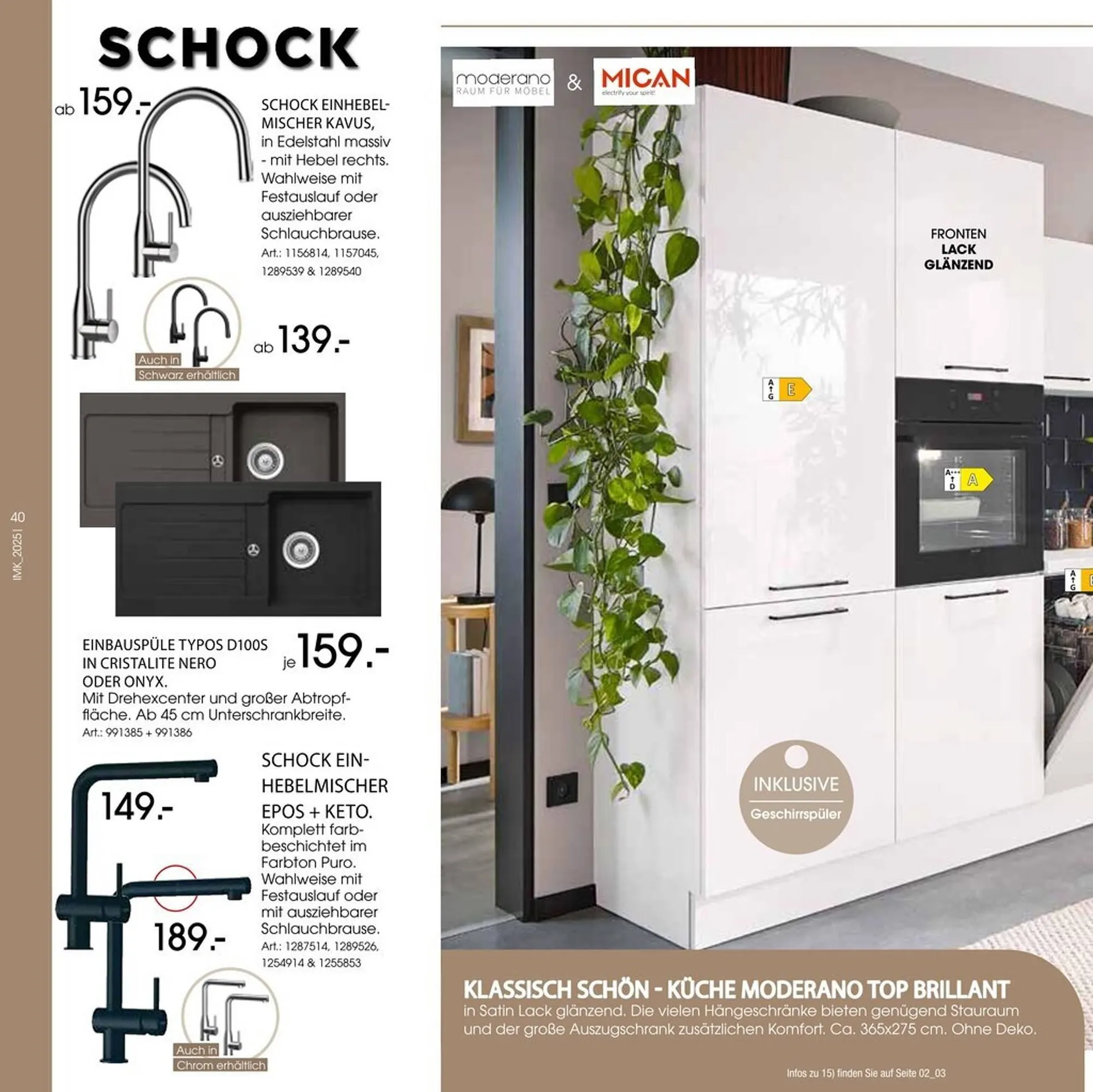 Zurbrüggen Prospekt von 15. Juni bis 31. Dezember 2025 - Prospekt seite 40
